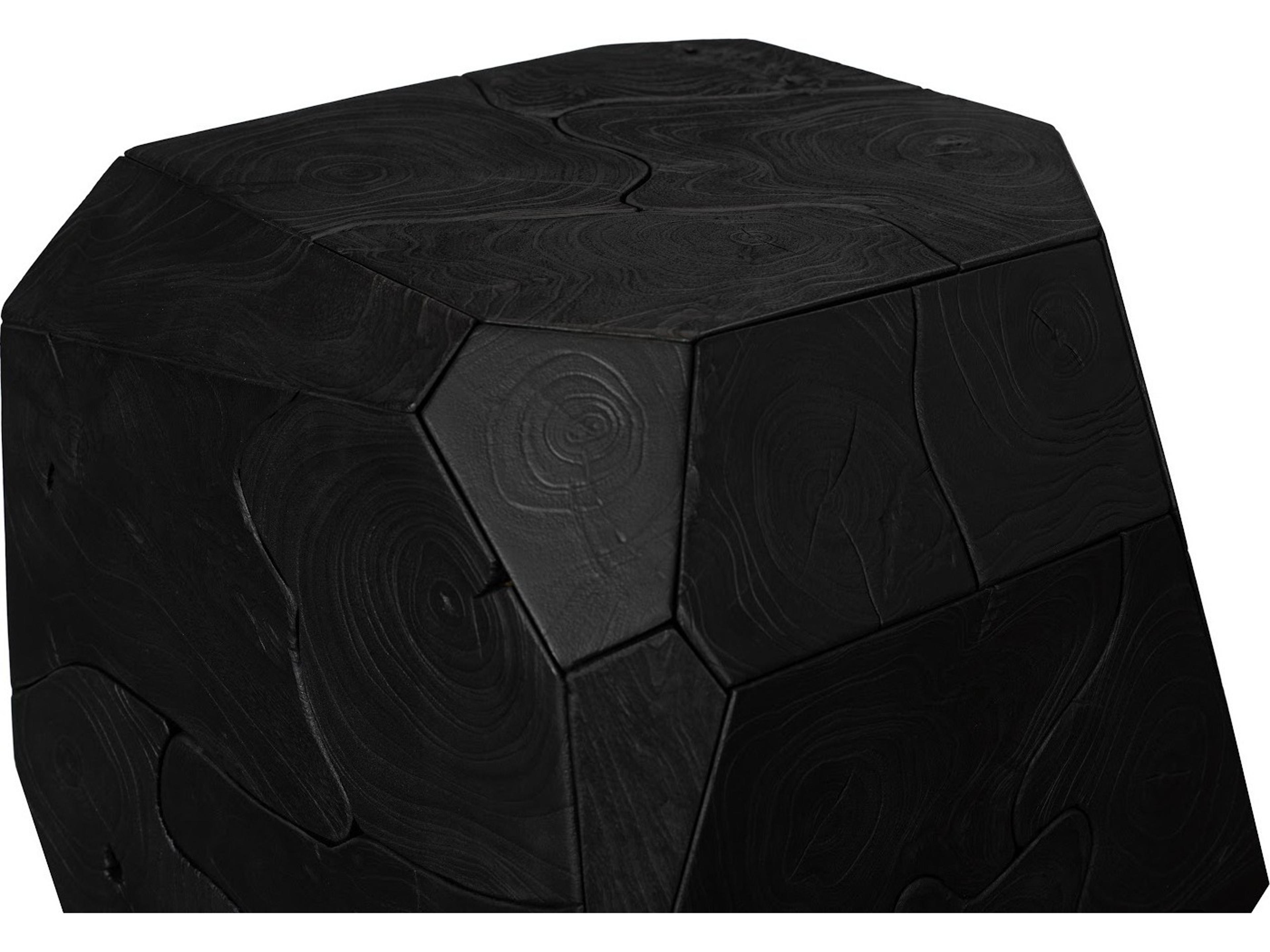 Phillips Collection Wood Black End Table