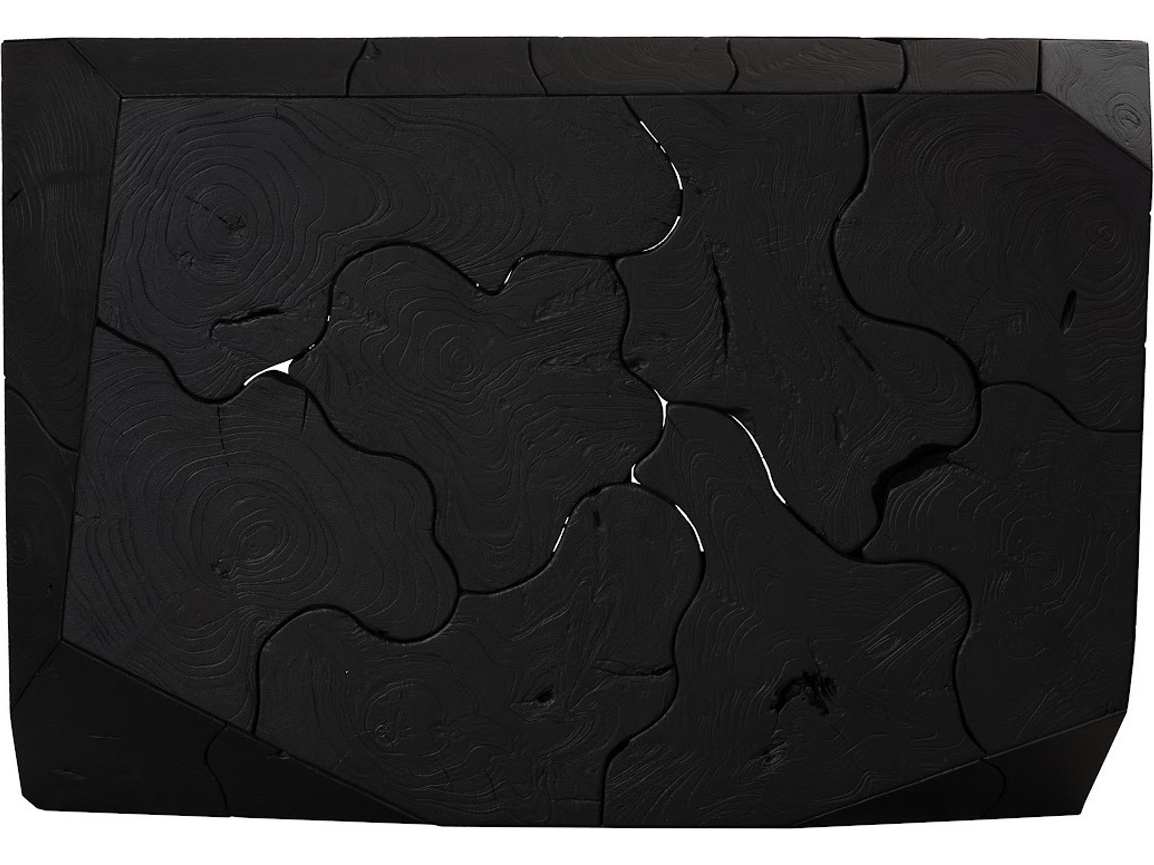 Phillips Collection Wood Black Coffee Table