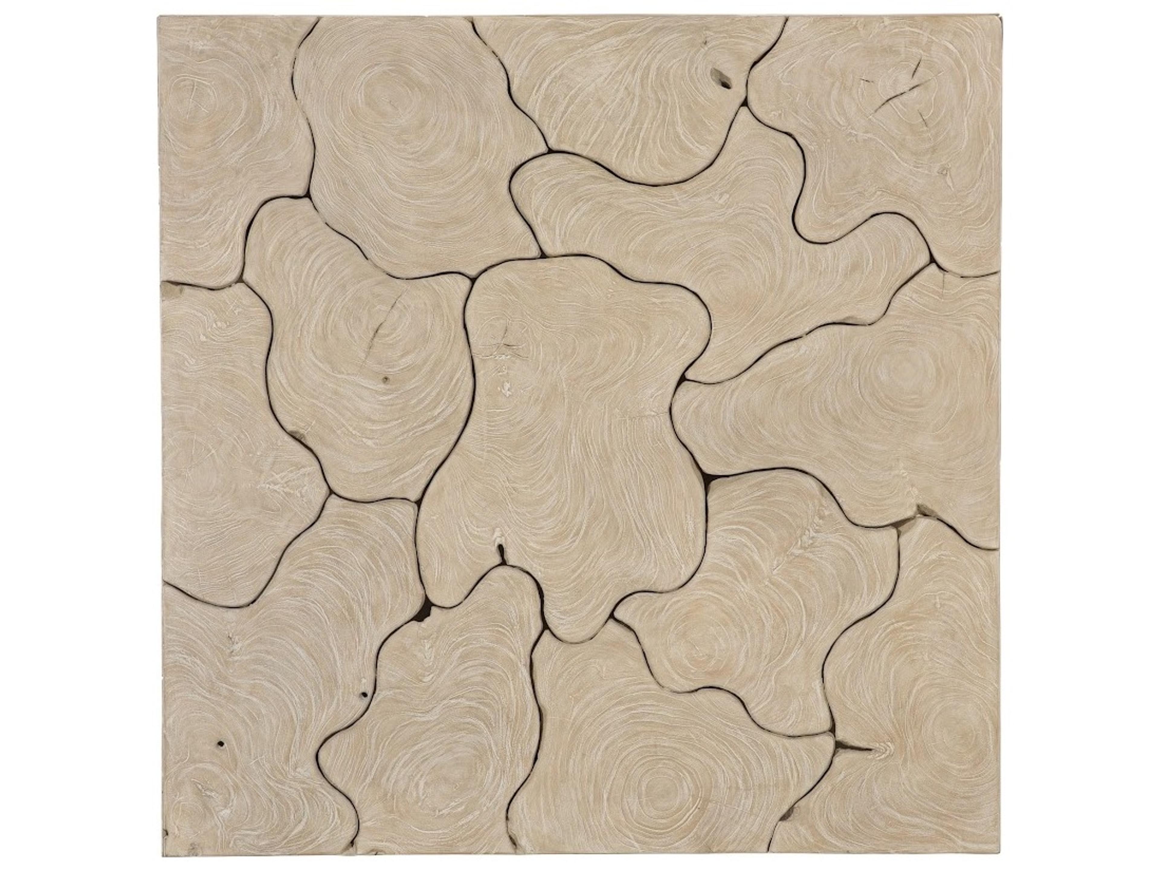 Phillips Collection Square Wood Brown Coffee Table