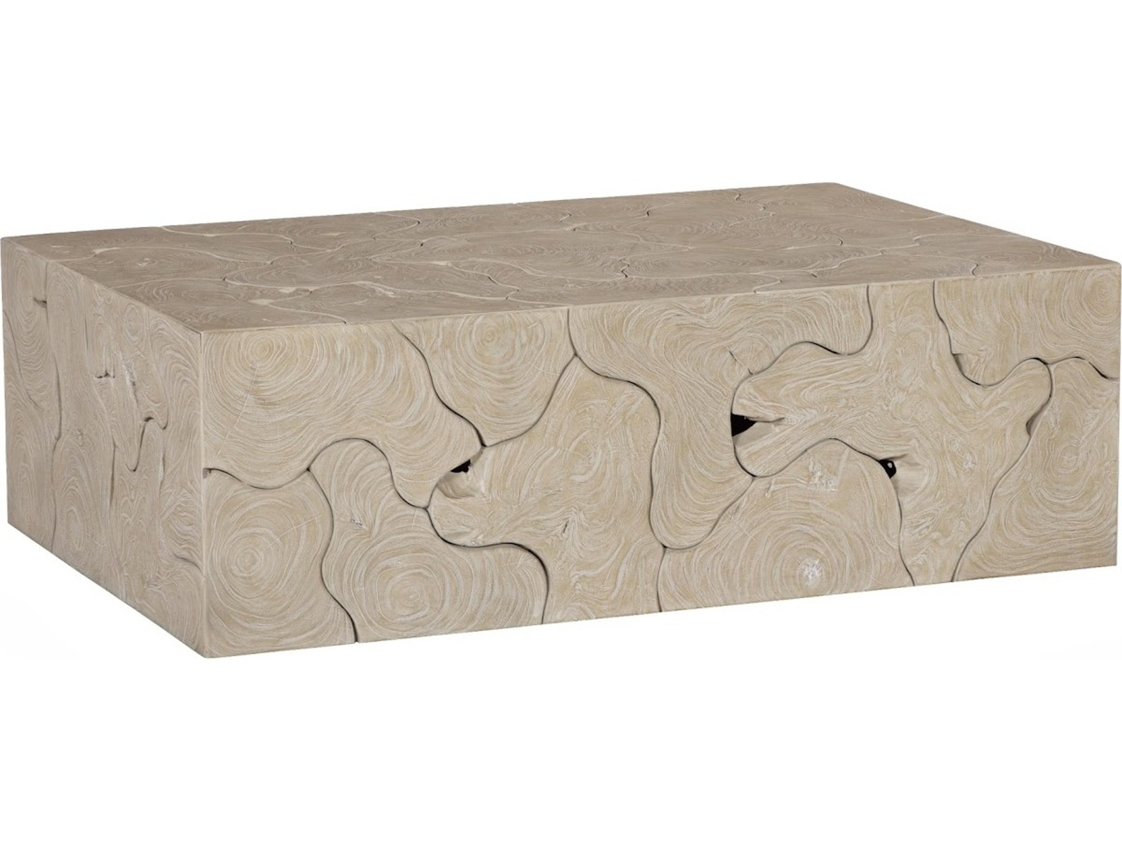 Rectangular Wood Brown Coffee Table