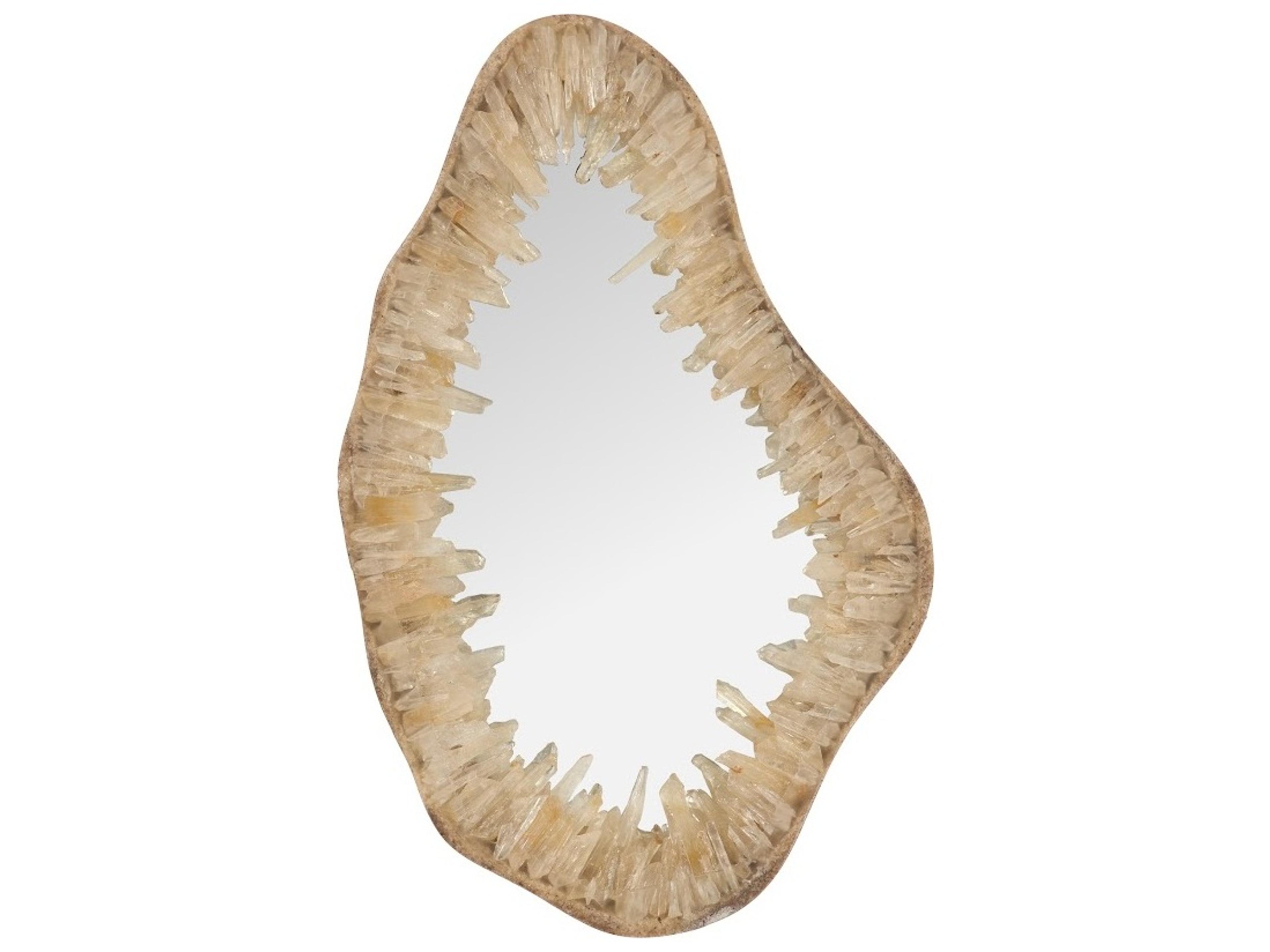 Beige Off White Wall Mirror