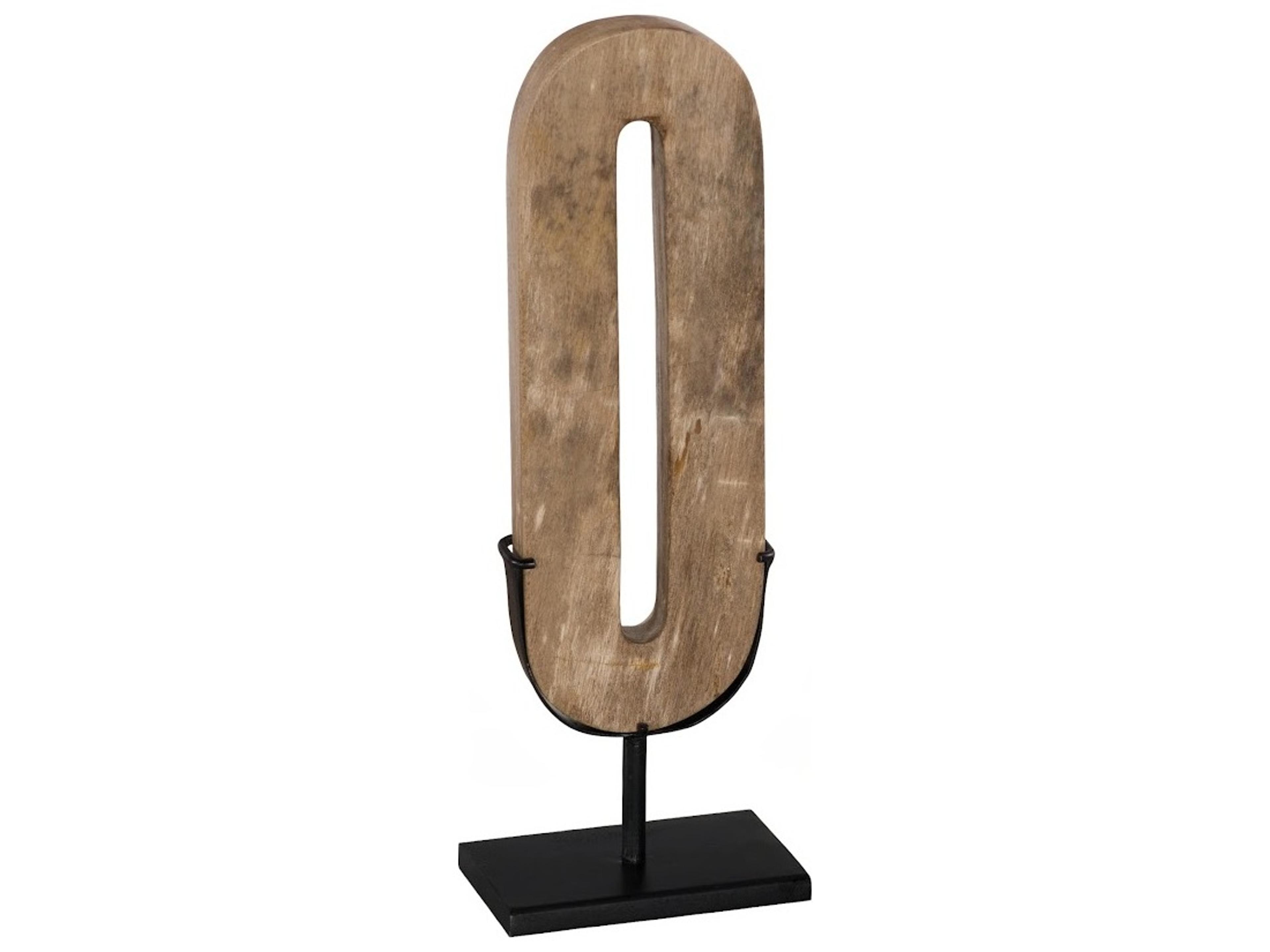 Beige Black Brown Sculpture