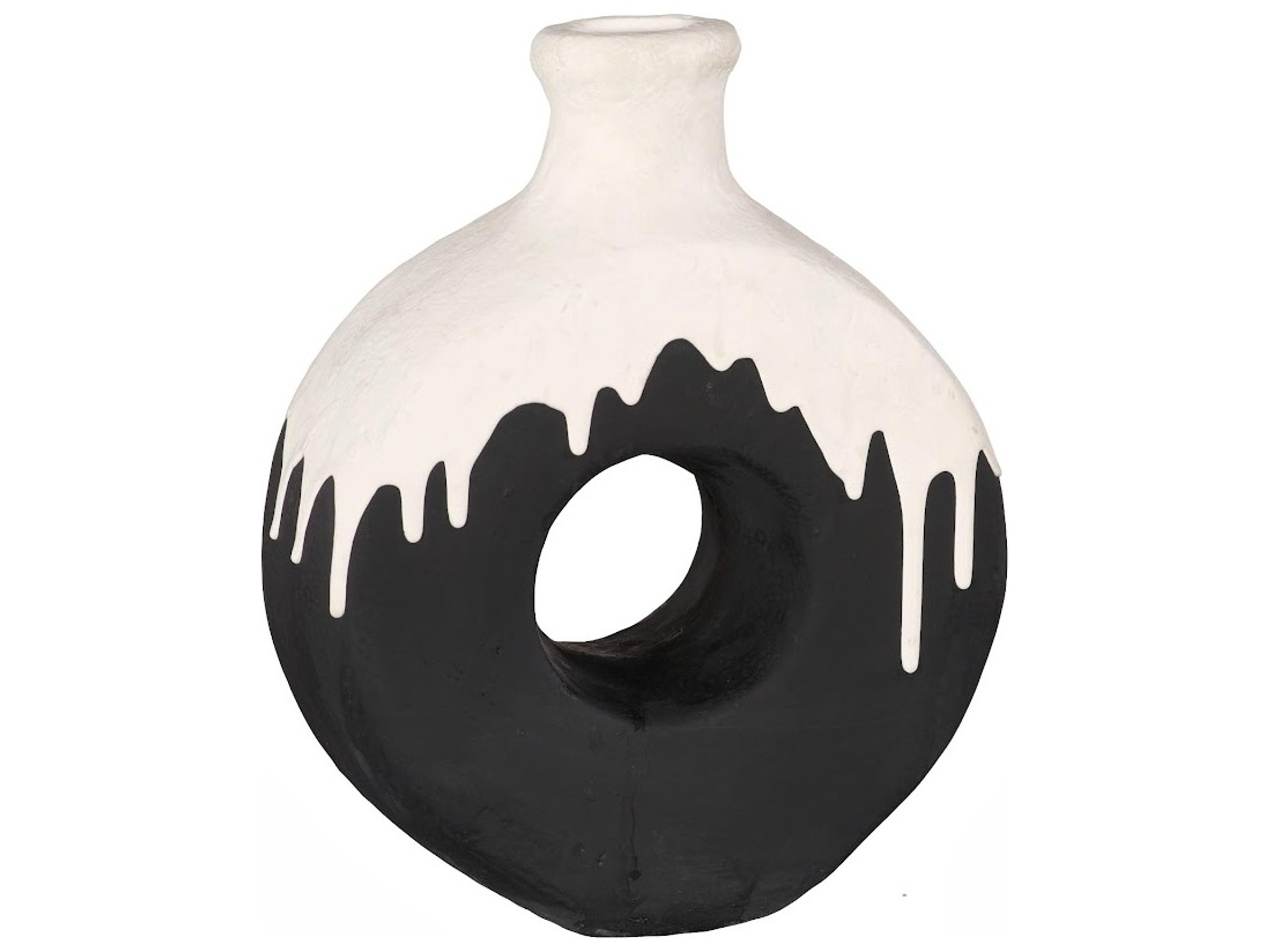 Black White Vase