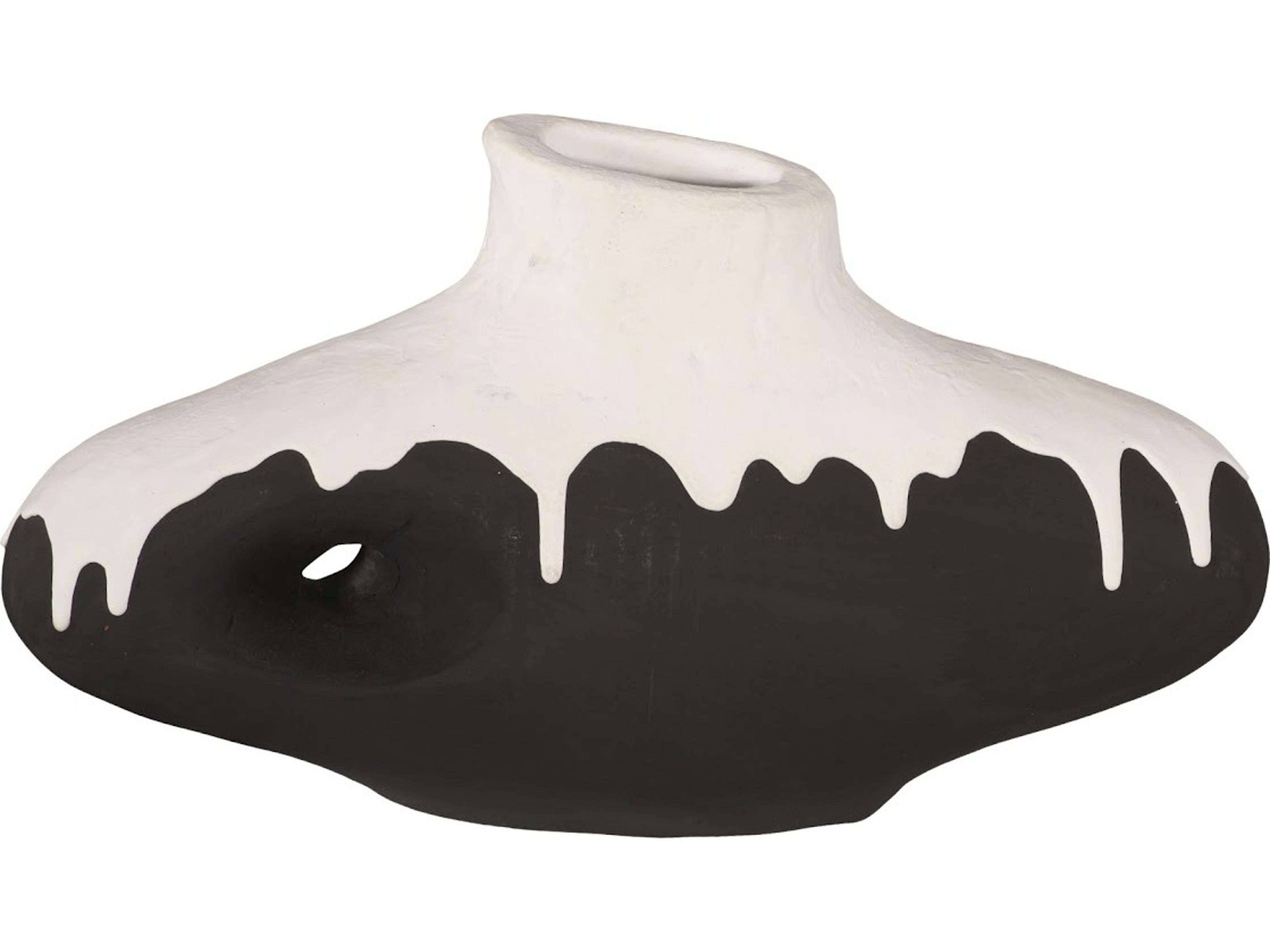 Phillips Collection Black White Vase