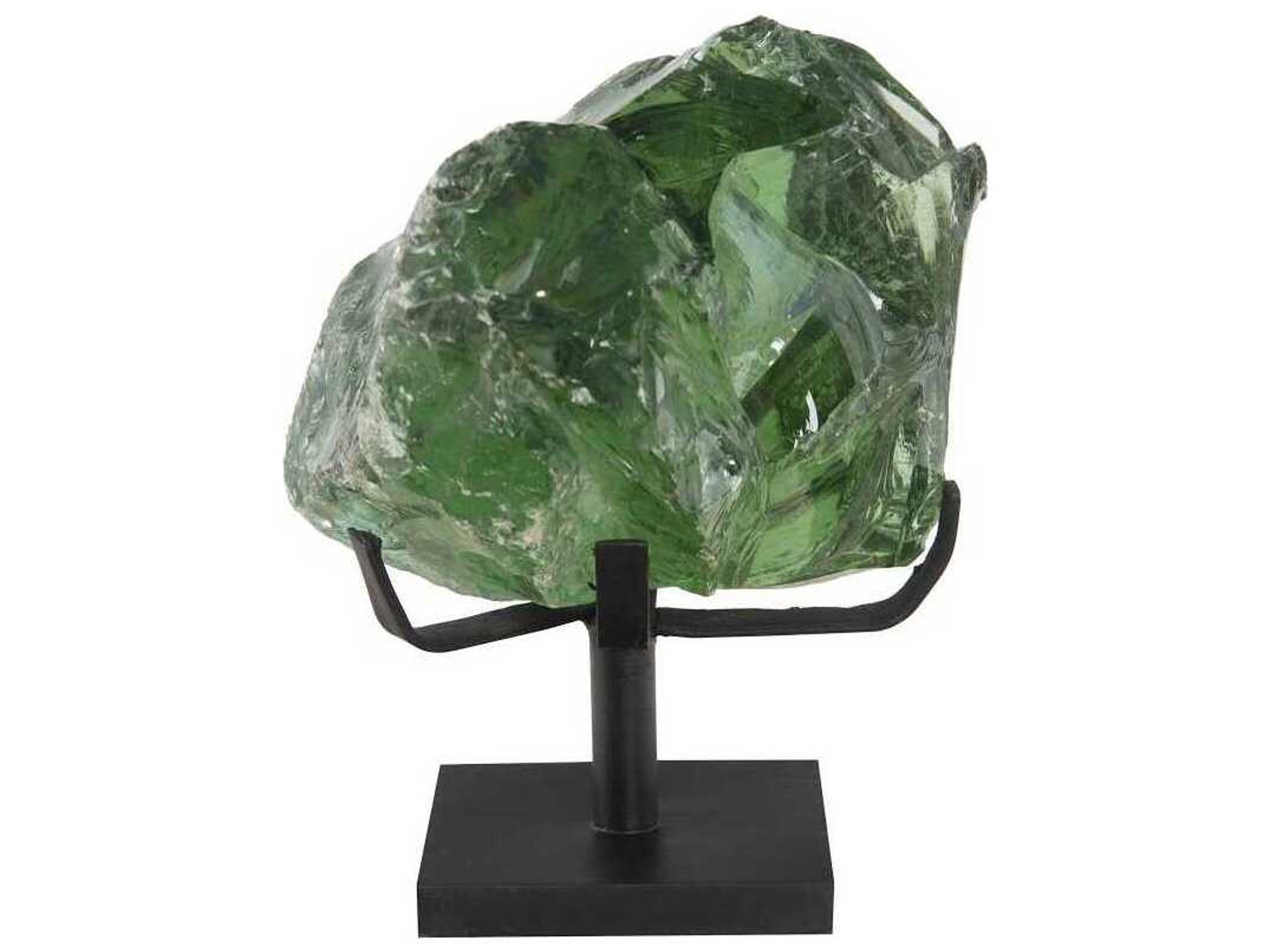 Phillips Collection Gifts Natural Green Refractory Glass Sculpture