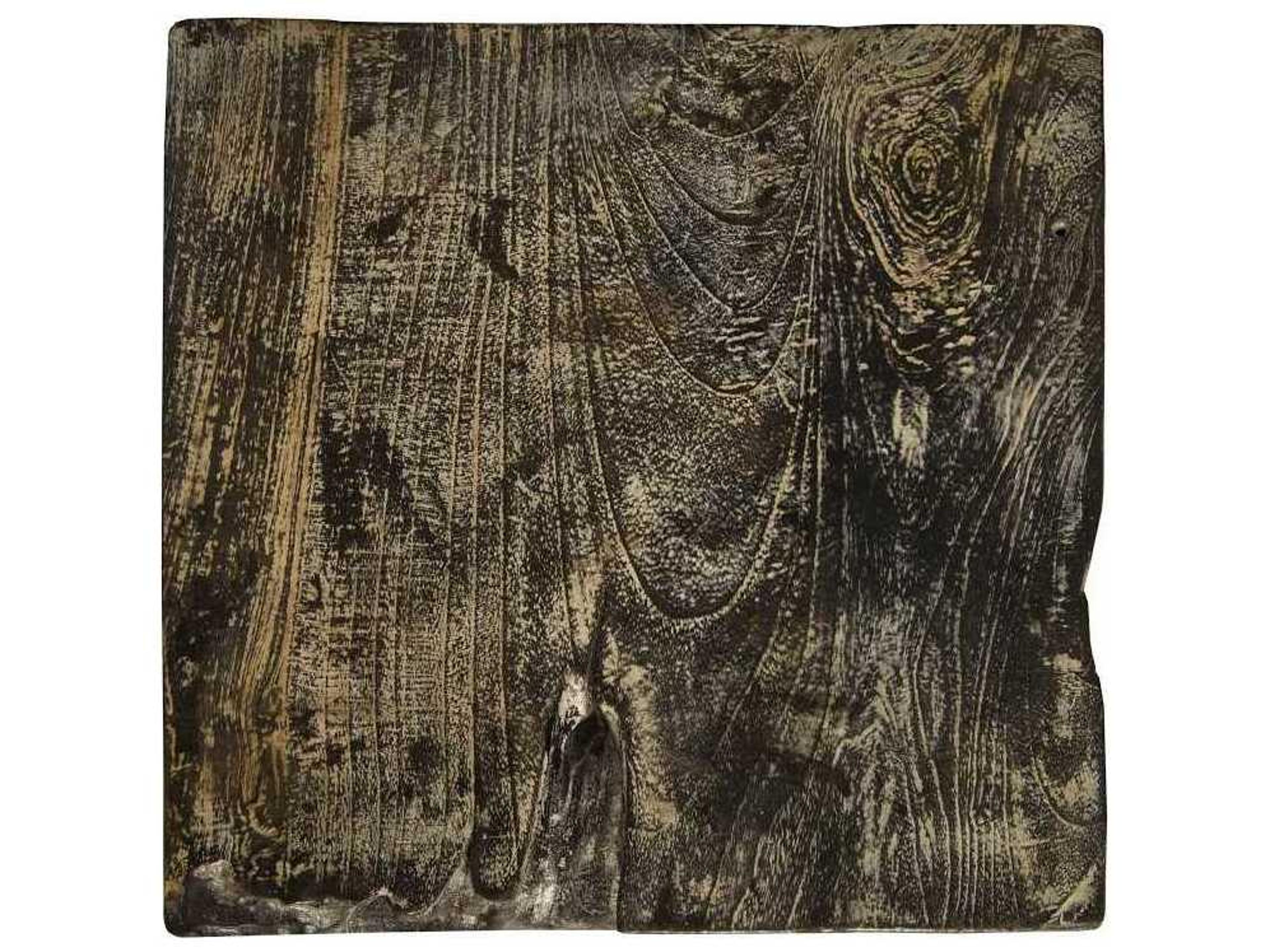 Phillips Collection Black Wash Accent Stool