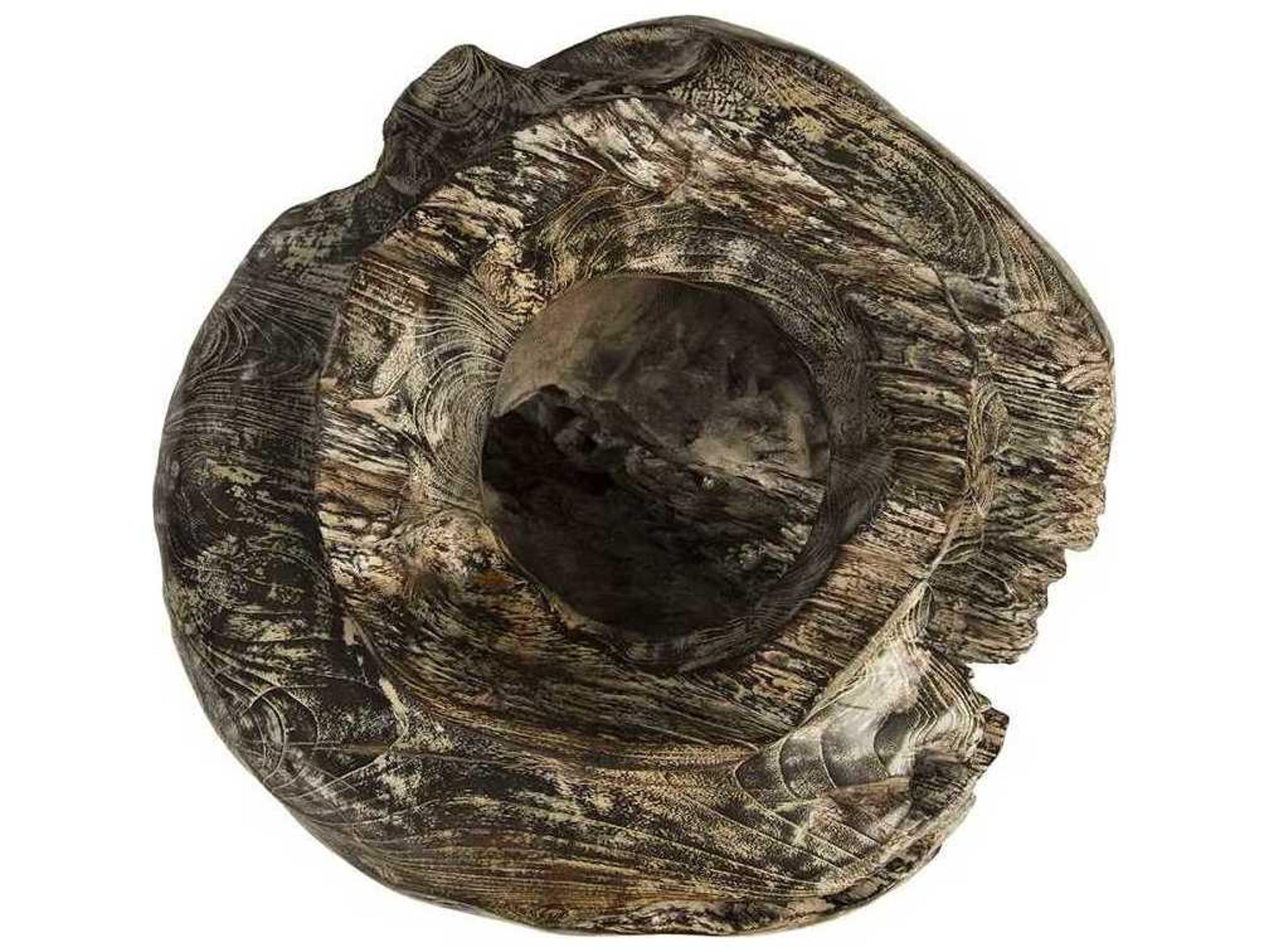 Phillips Collection Black Wash Decorative Bowl