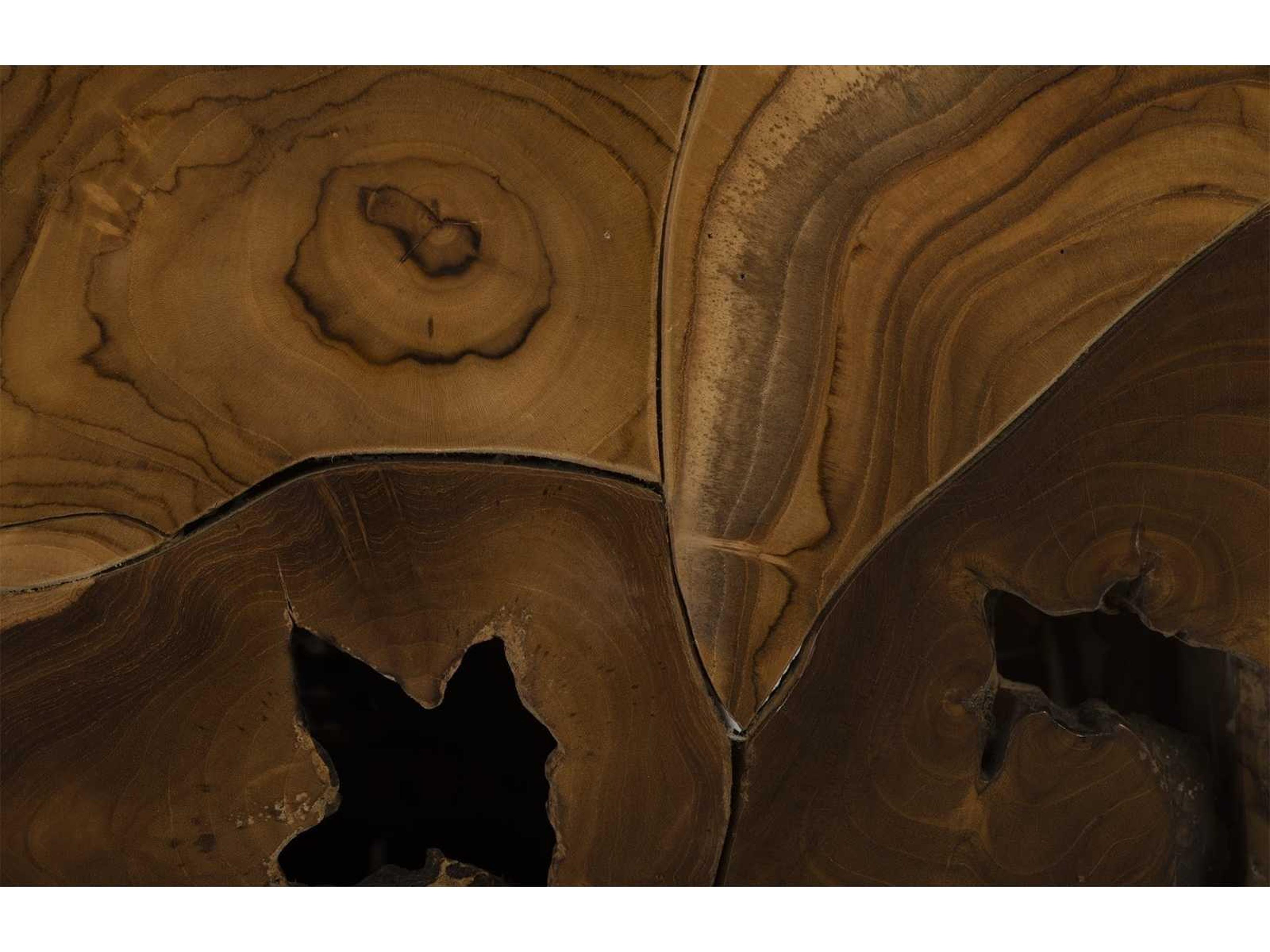 Phillips Collection Square Wood Brown End Table