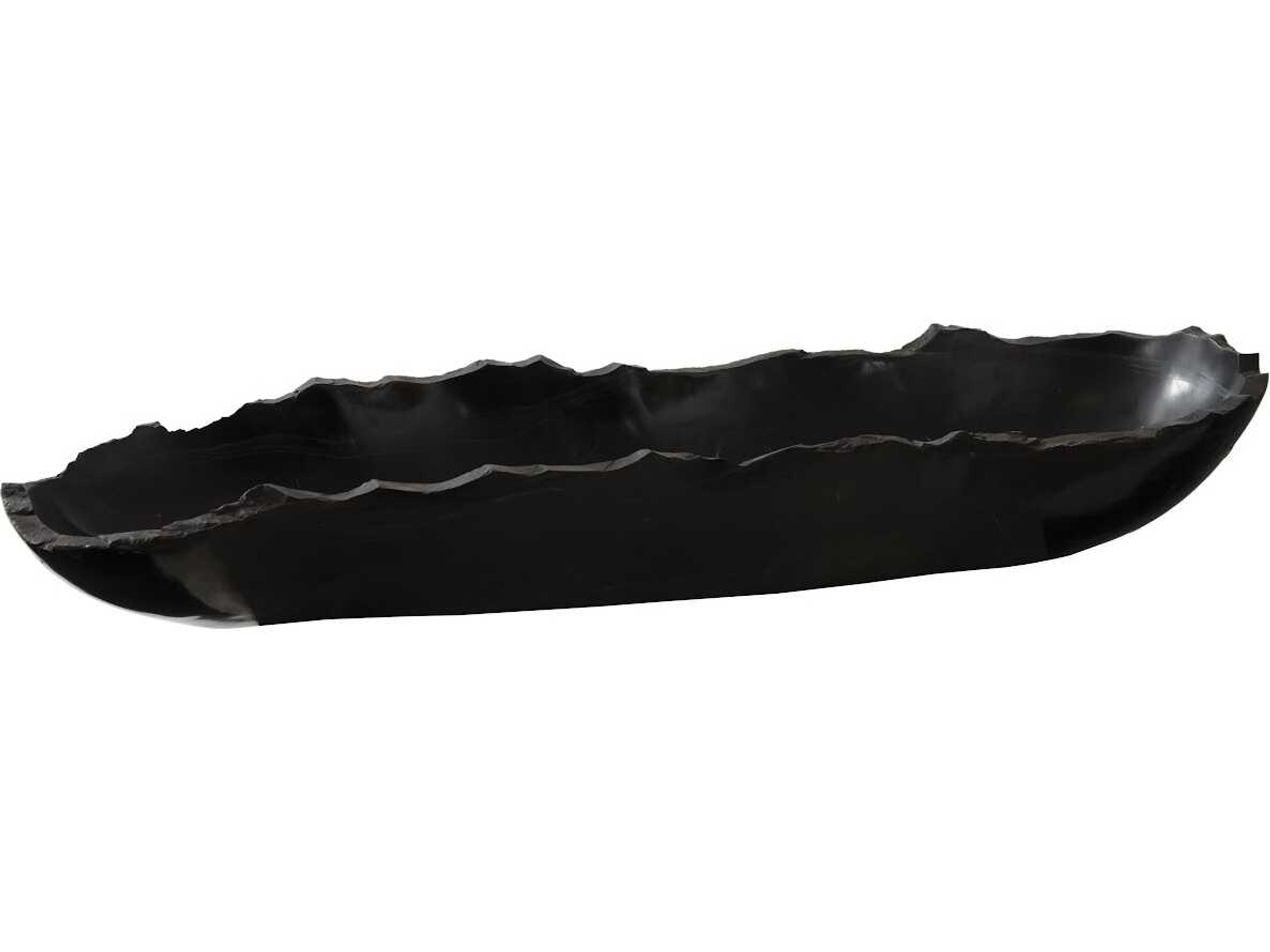 Black Decorative Plate