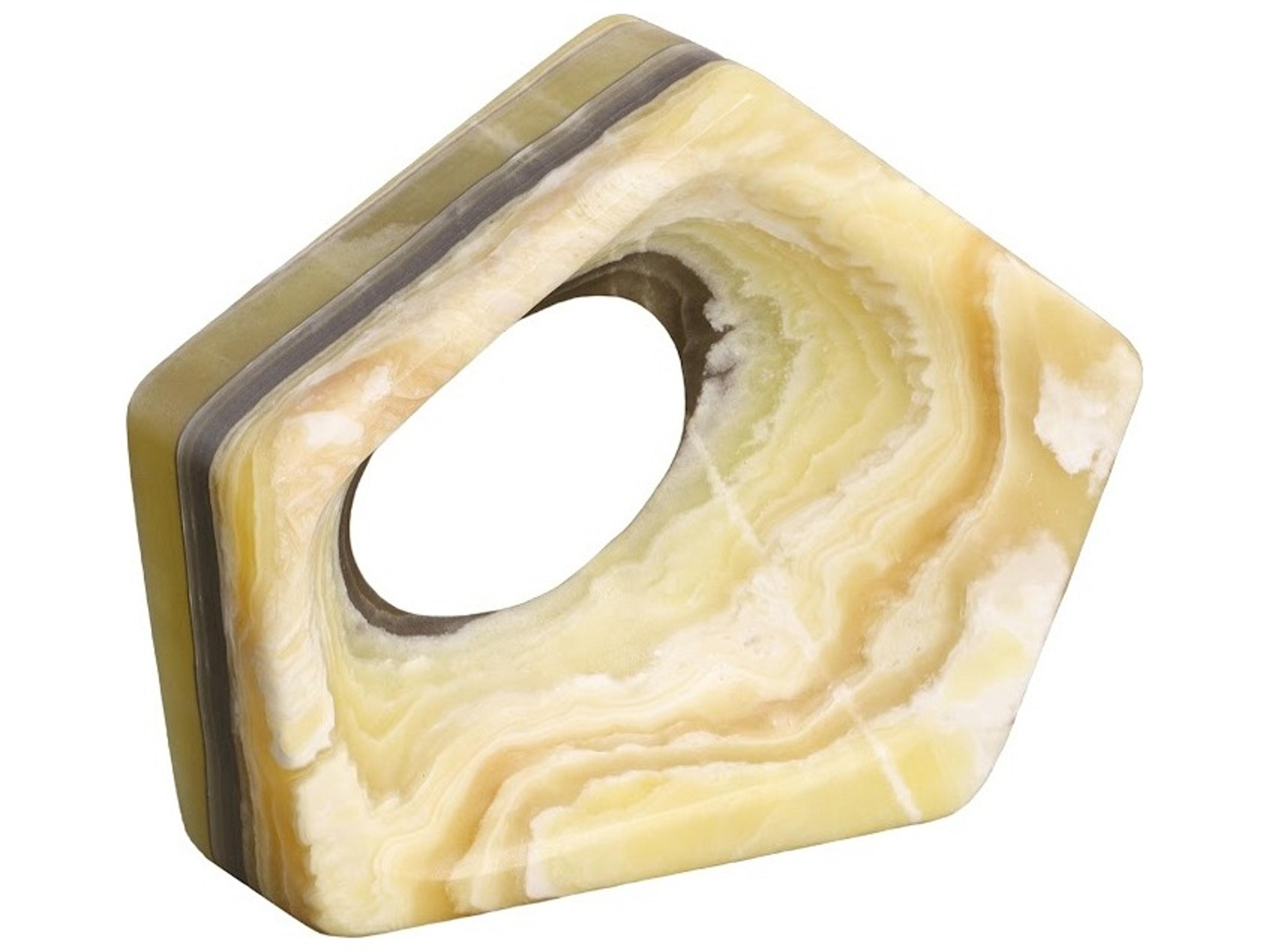 Onyx Triangle Sculpture