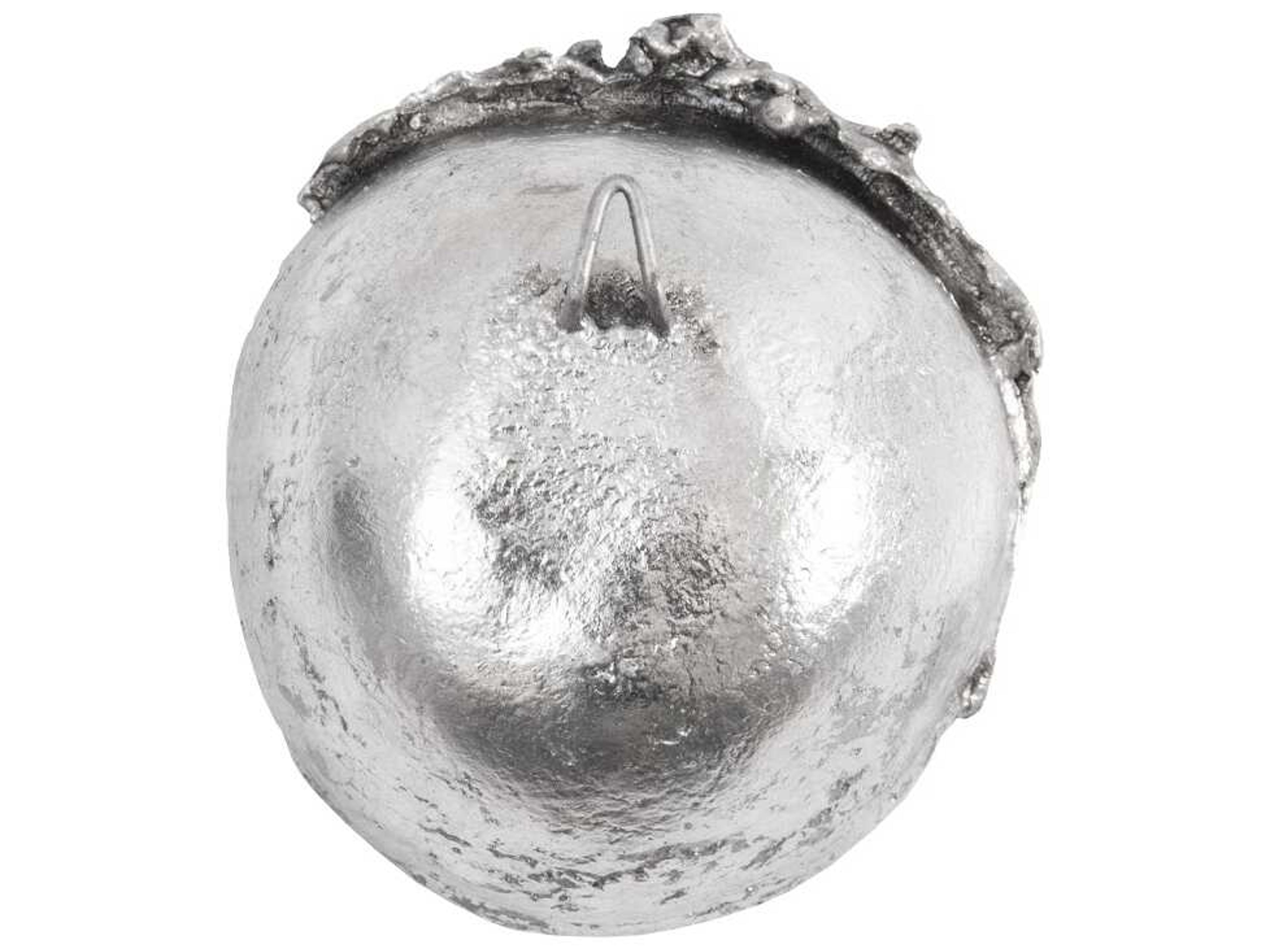 Phillips Collection Splash Wall Bowls Silver Leaf 3D Wall Art Set of 5
