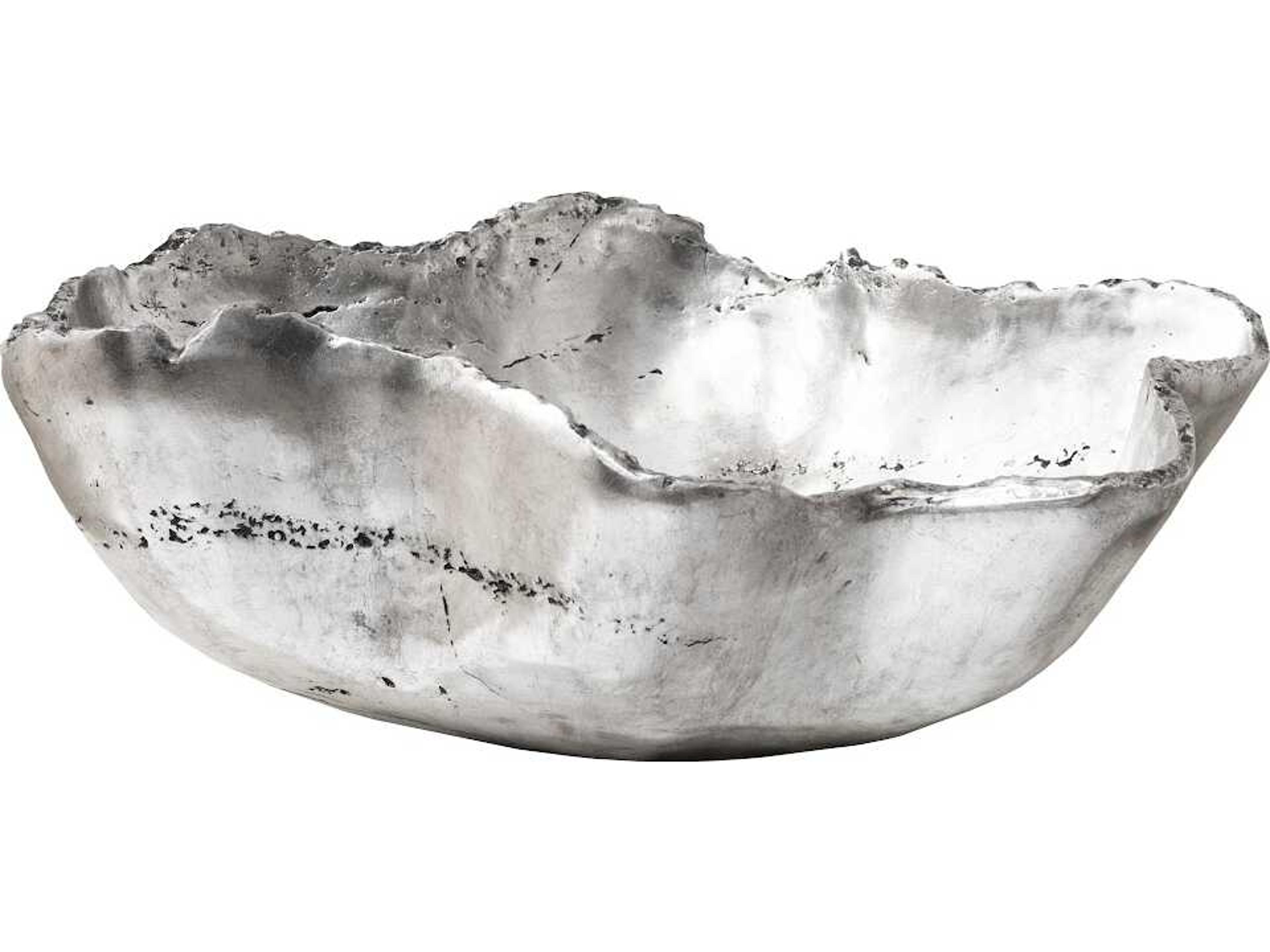 Phillips Collection Silver Leaf Decorative Plate