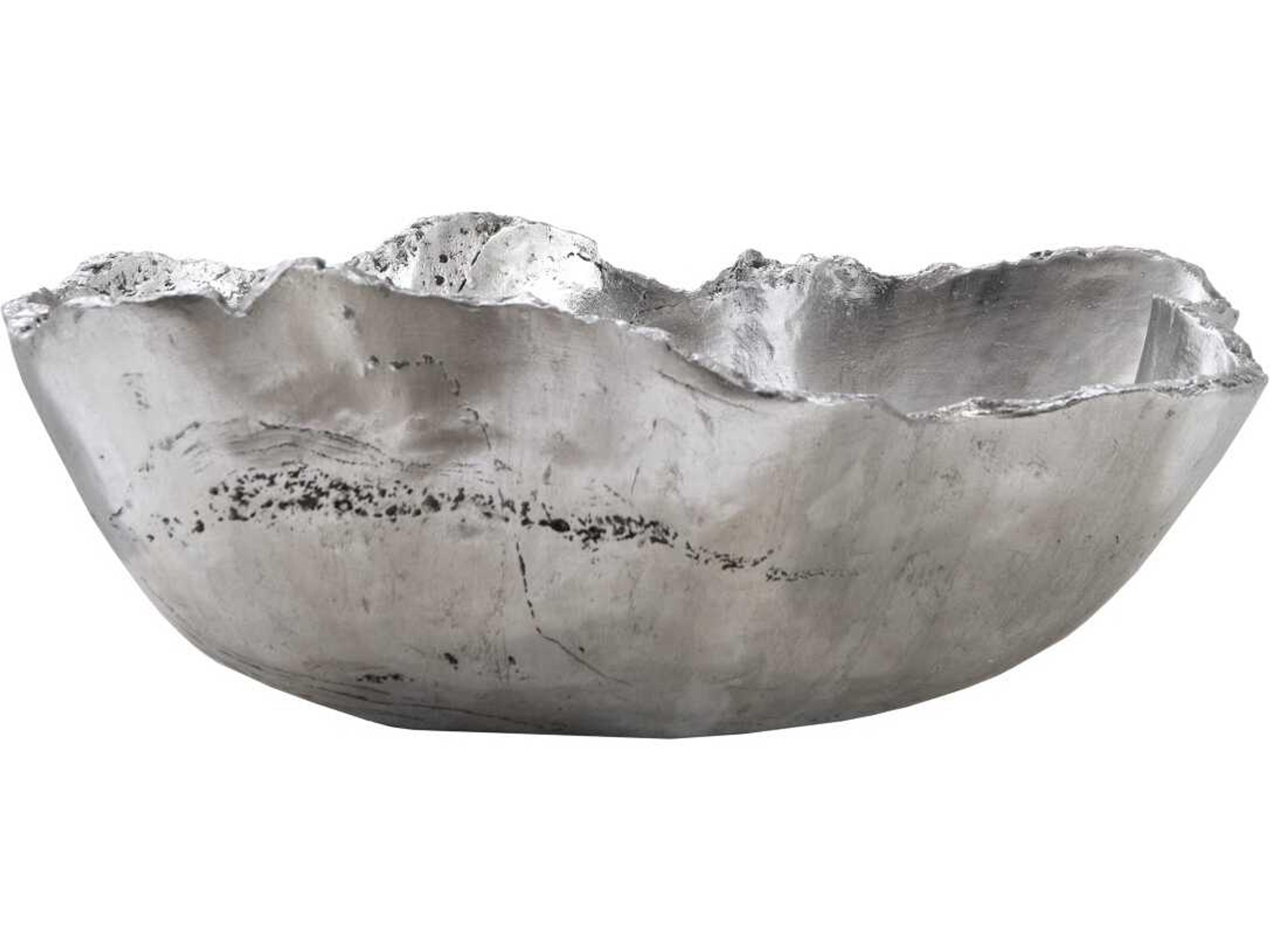 Phillips Collection Silver Leaf Decorative Plate