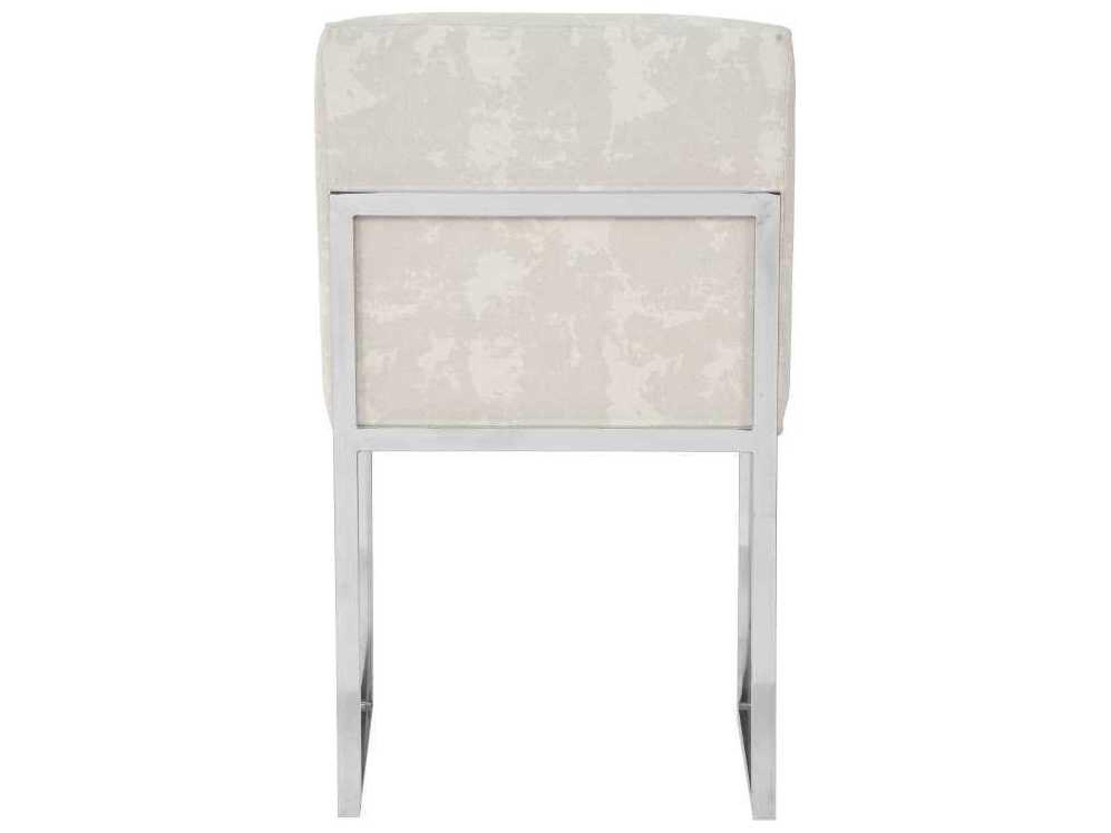 Phillips Collection Beige Upholstered Side Dining Chair