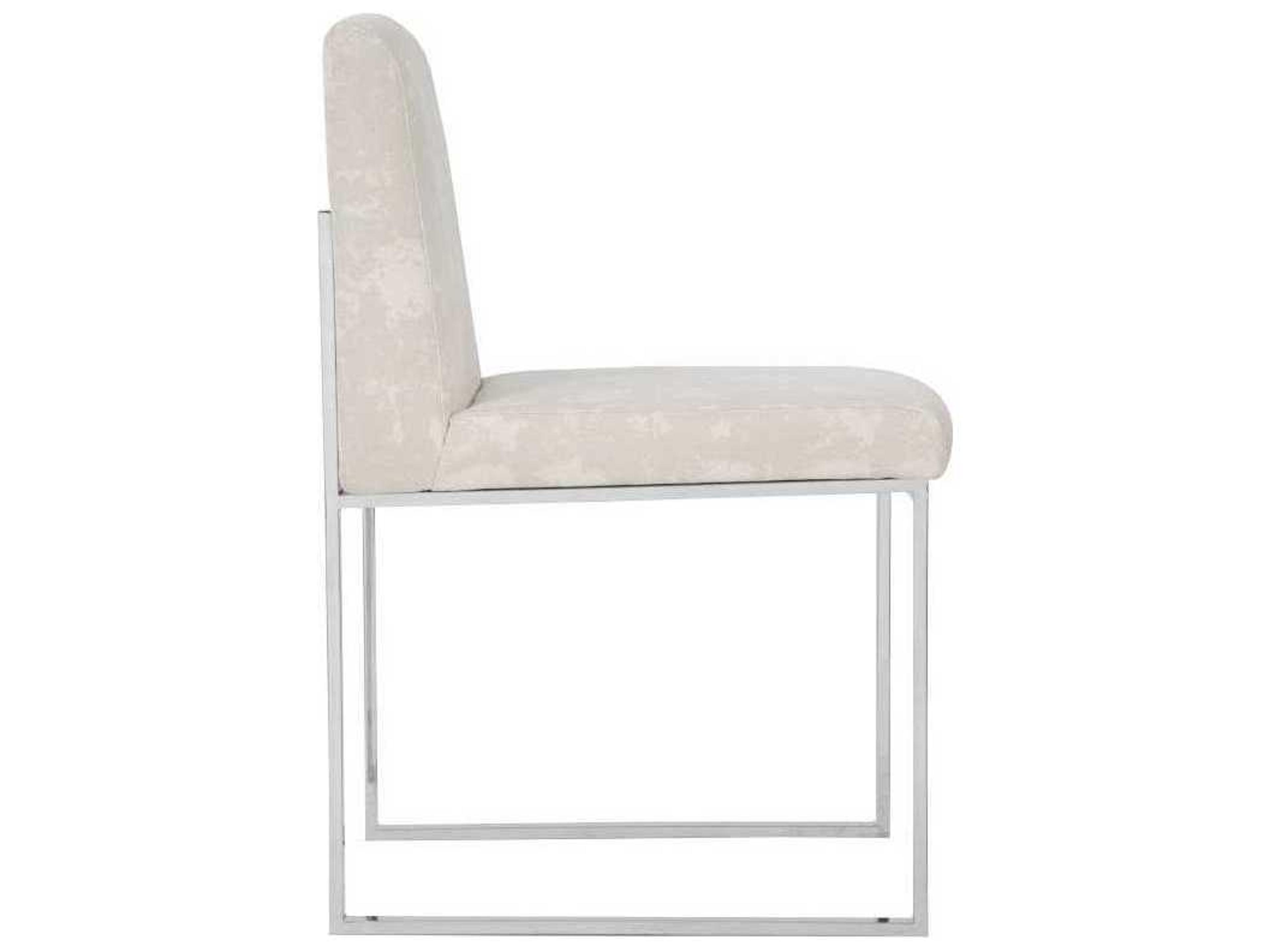 Phillips Collection Beige Upholstered Side Dining Chair