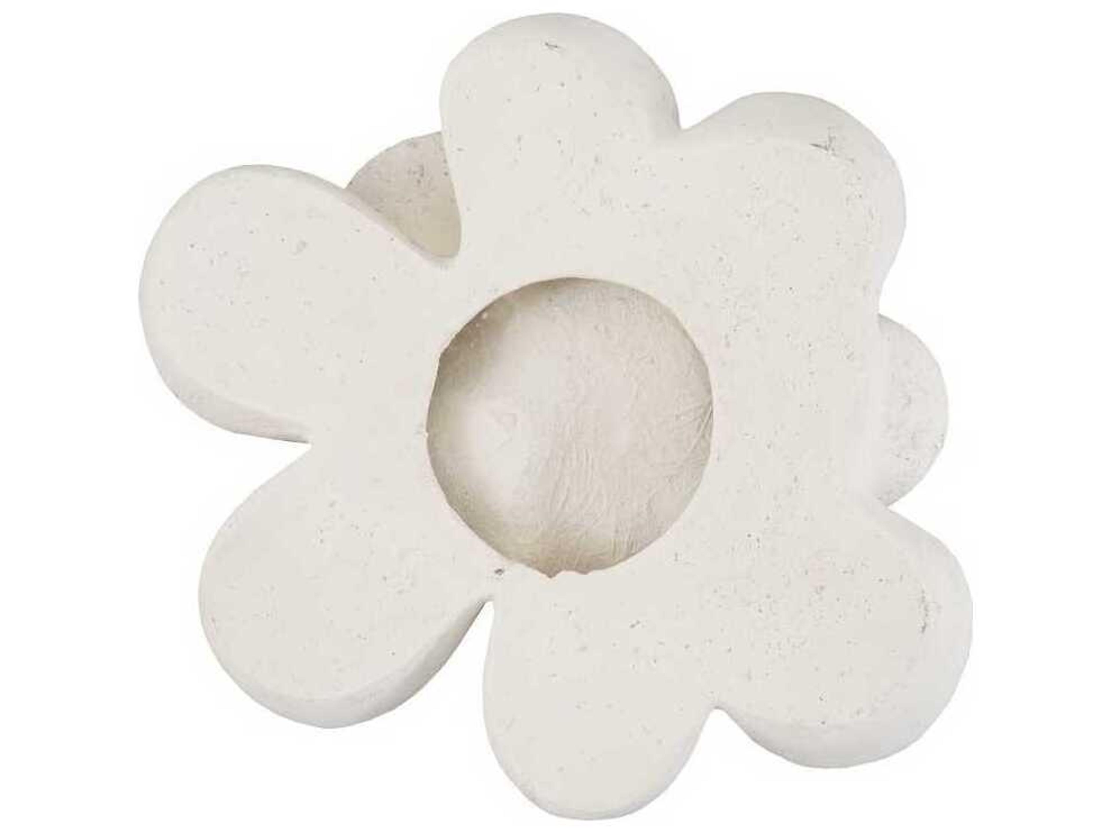 Phillips Collection Oviferum Succulent White Stone 3D Wall Art