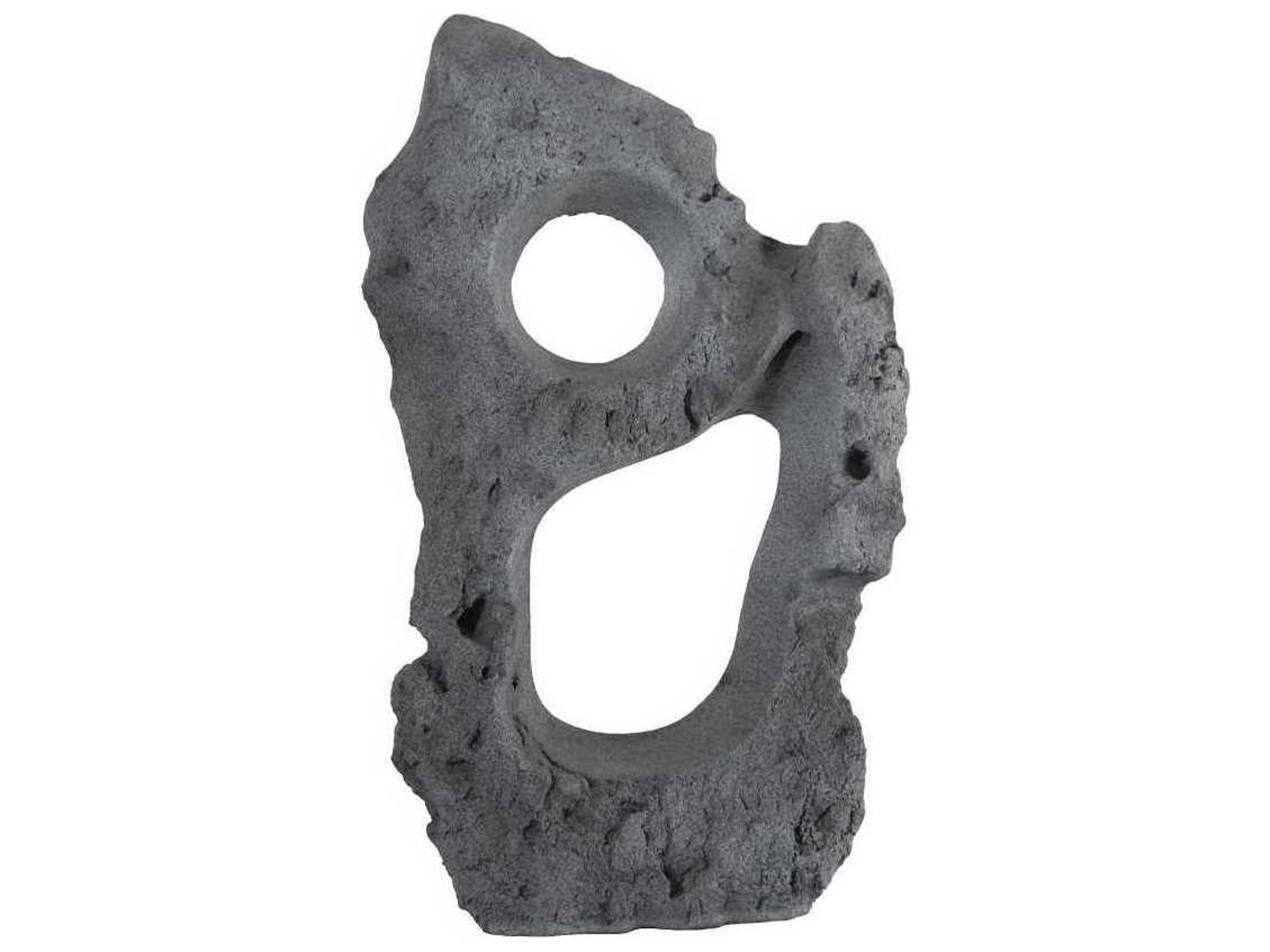 Luxecor Charcoal Stone Sculpture