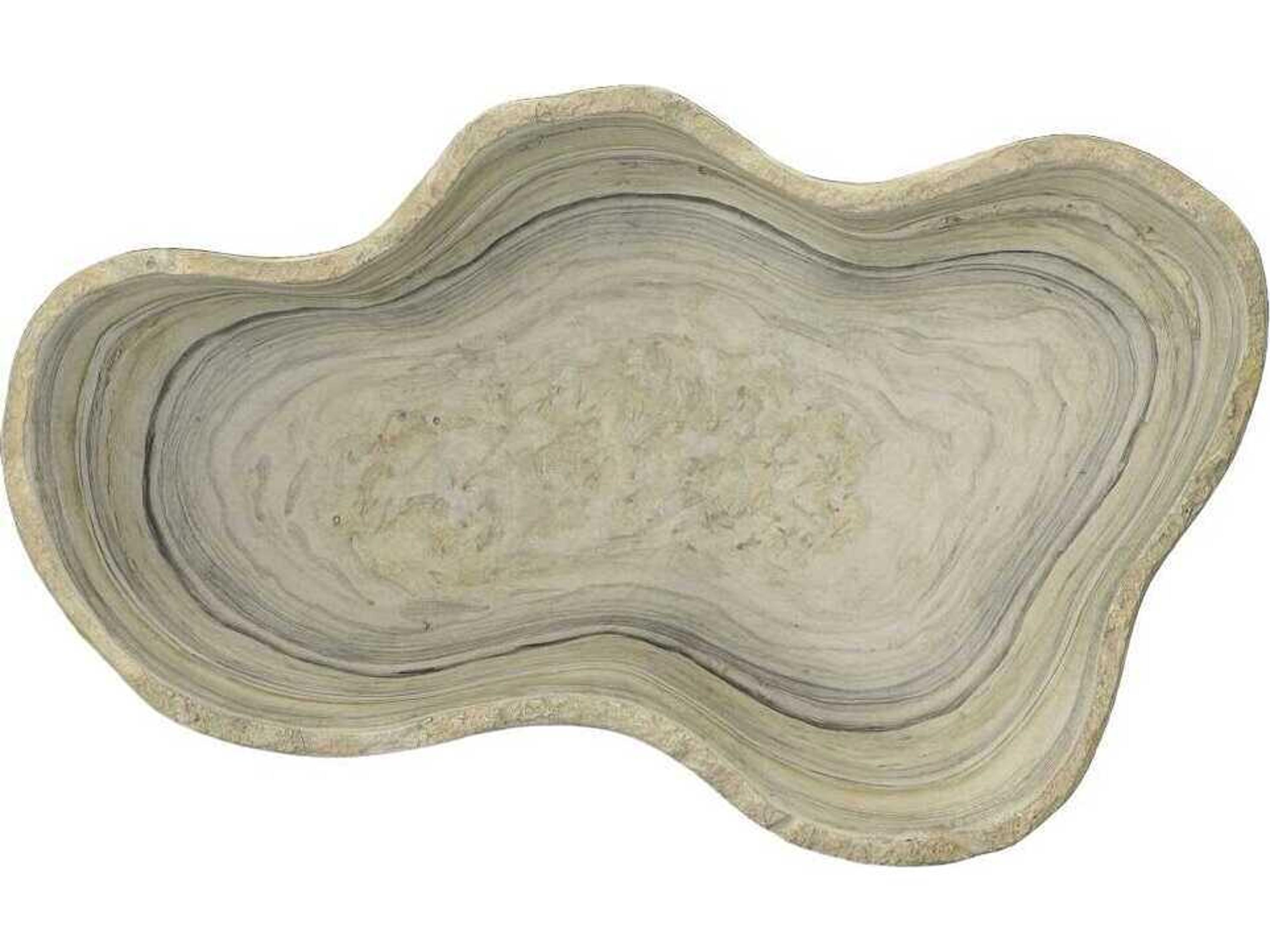 Phillips Collection Cast Naturals Gray Onyx Bowl