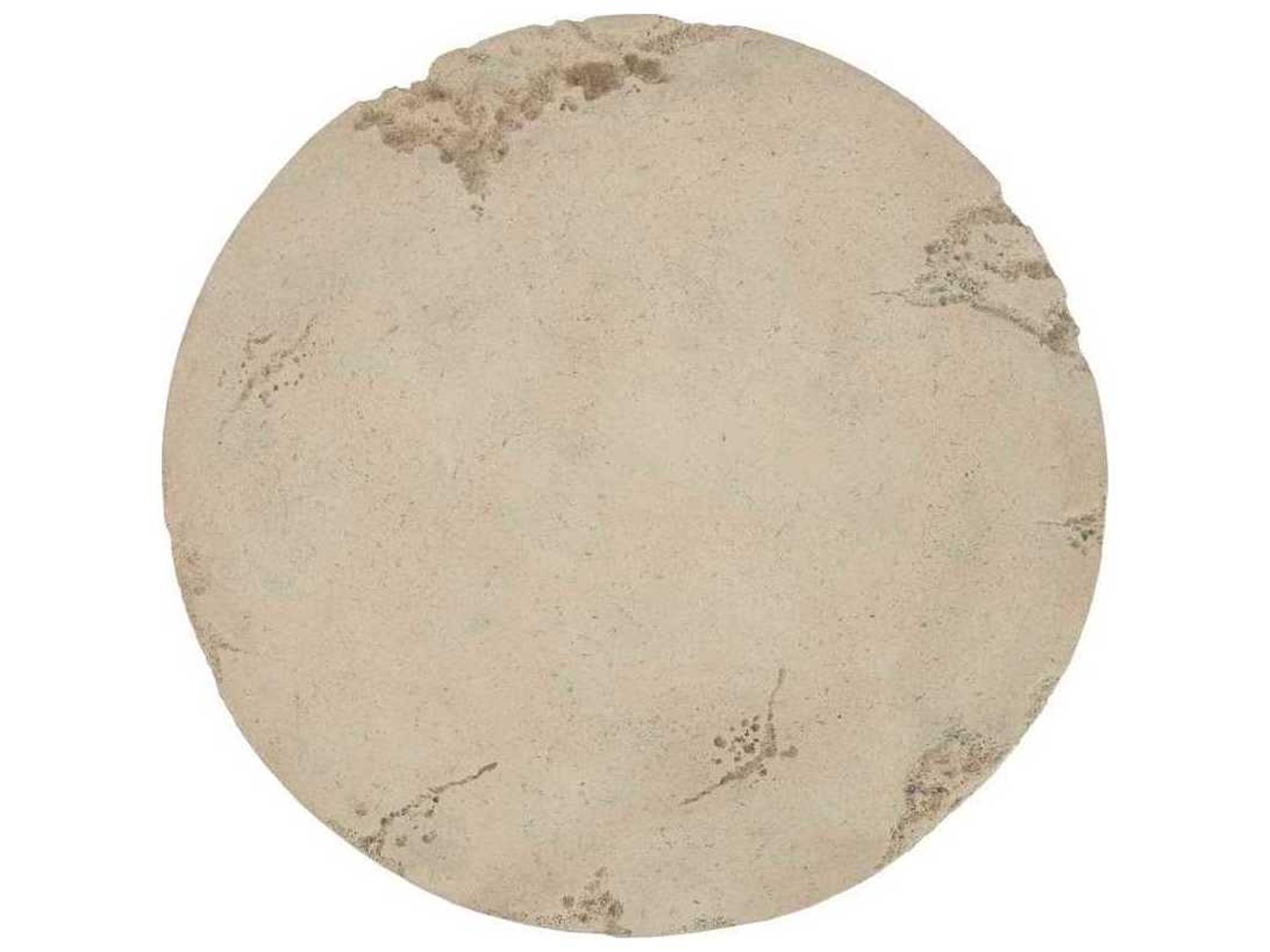 Phillips Collection Round Roman Stone Coffee Table