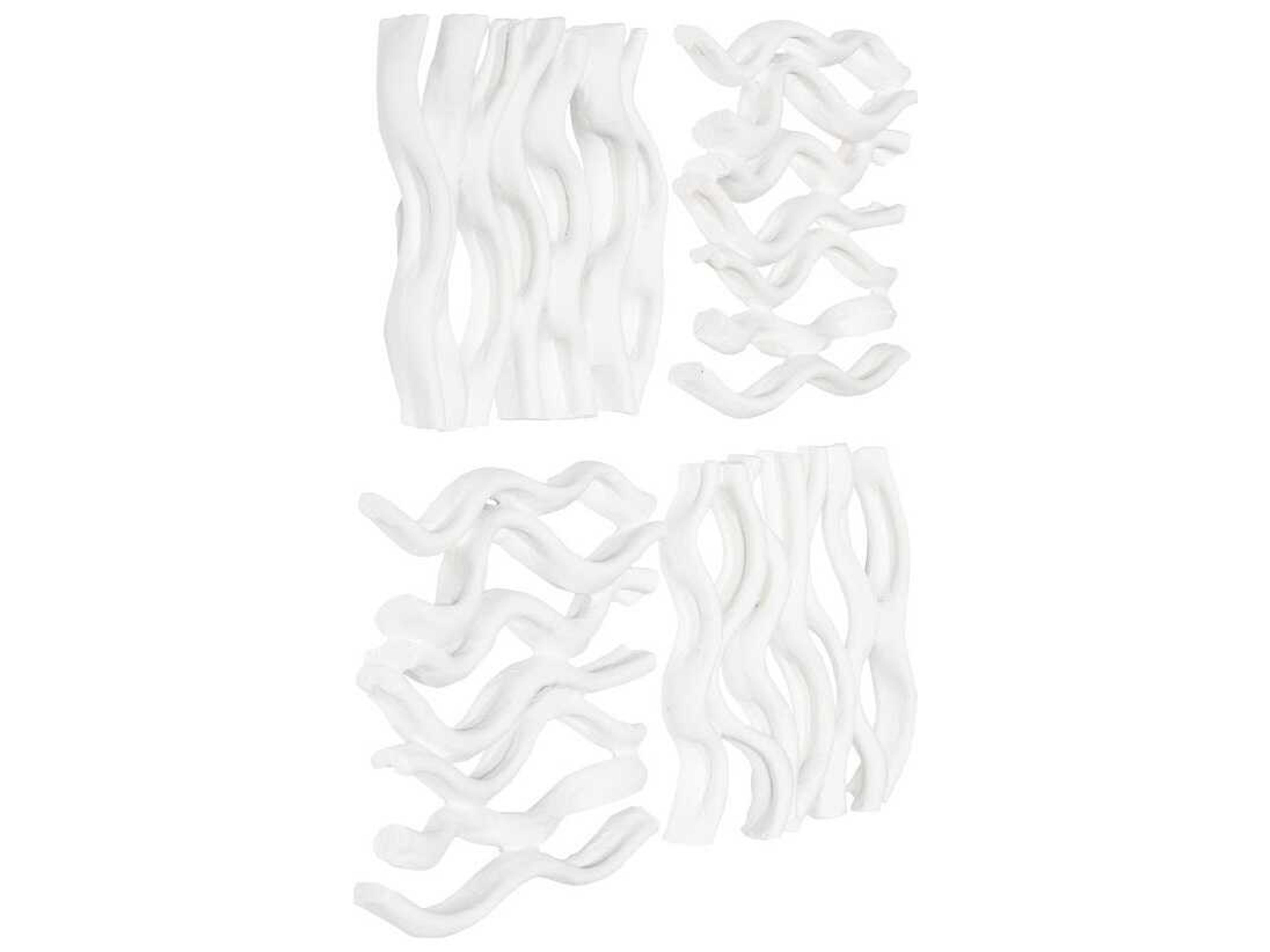 Phillips Collection Botanical Designs Vine Wall Tile Set of 4