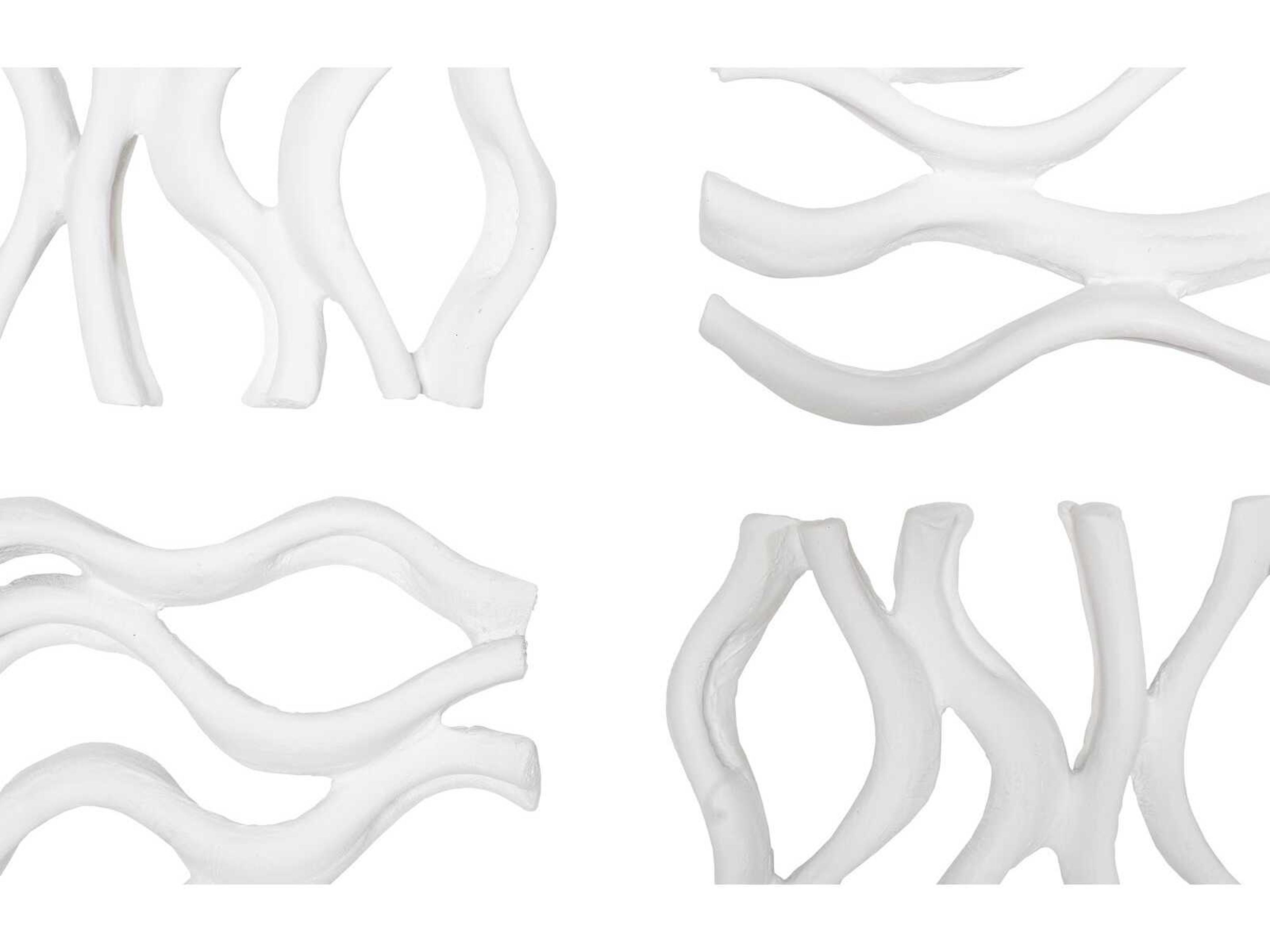 Phillips Collection Botanical Designs Vine Wall Tile Set of 4