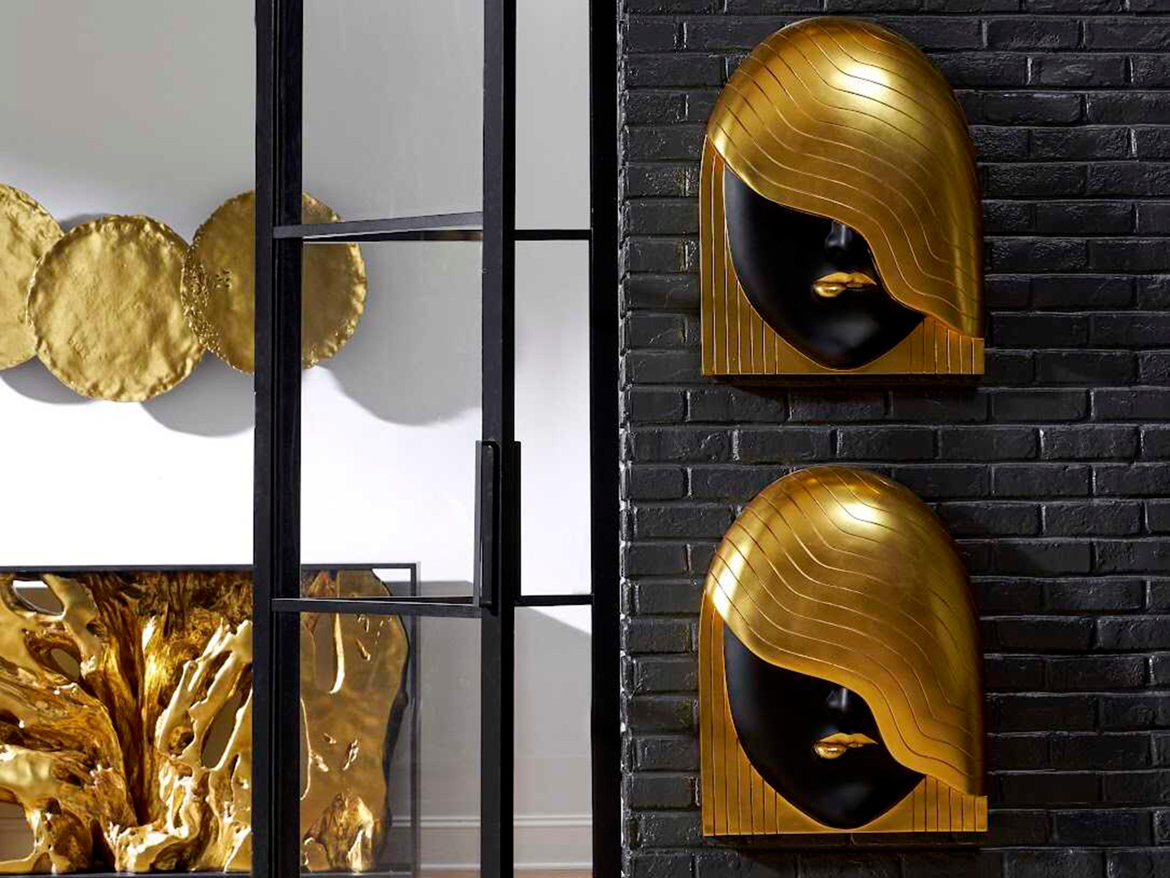 Phillips Collection Festive Glitz & Glam Her Left Wave Fashion Faces Wall Art