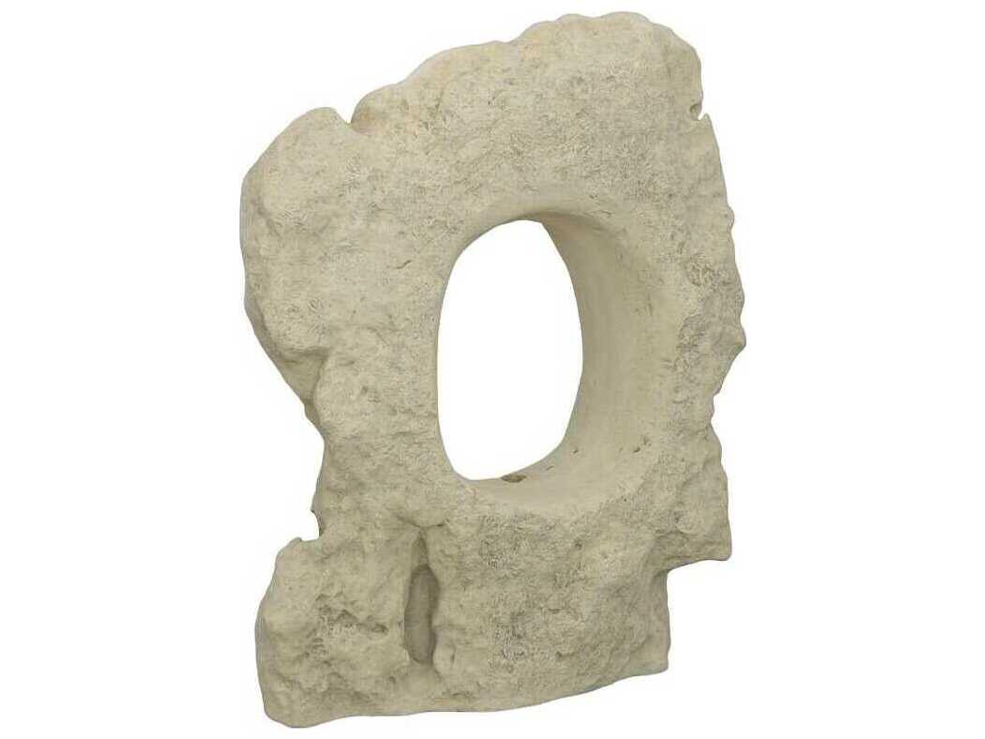 Luxecor Roman Stone Beige Off White Colossal Flow Sculpture