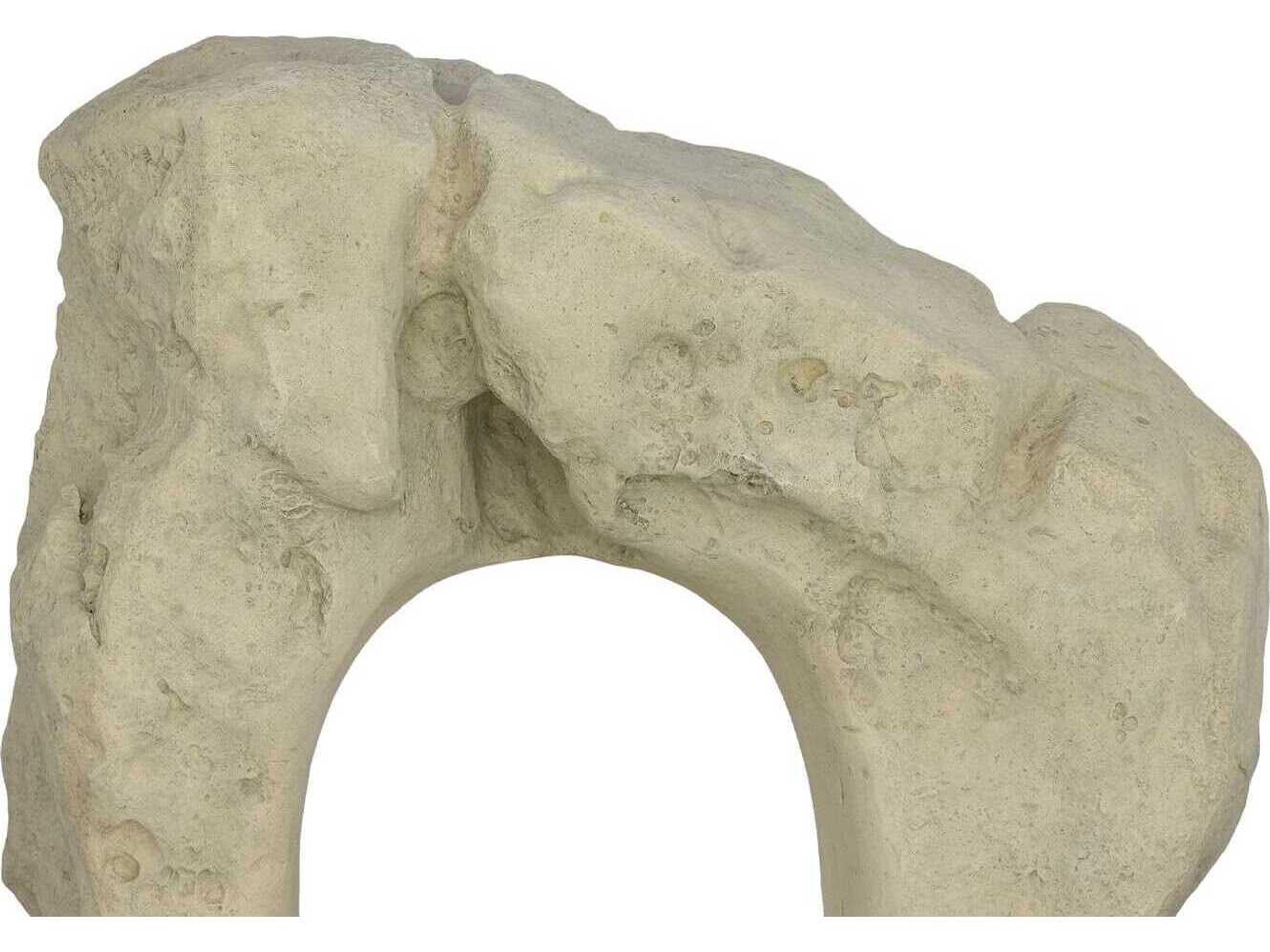 Luxecor Roman Stone Beige Off White Colossal Flow Sculpture