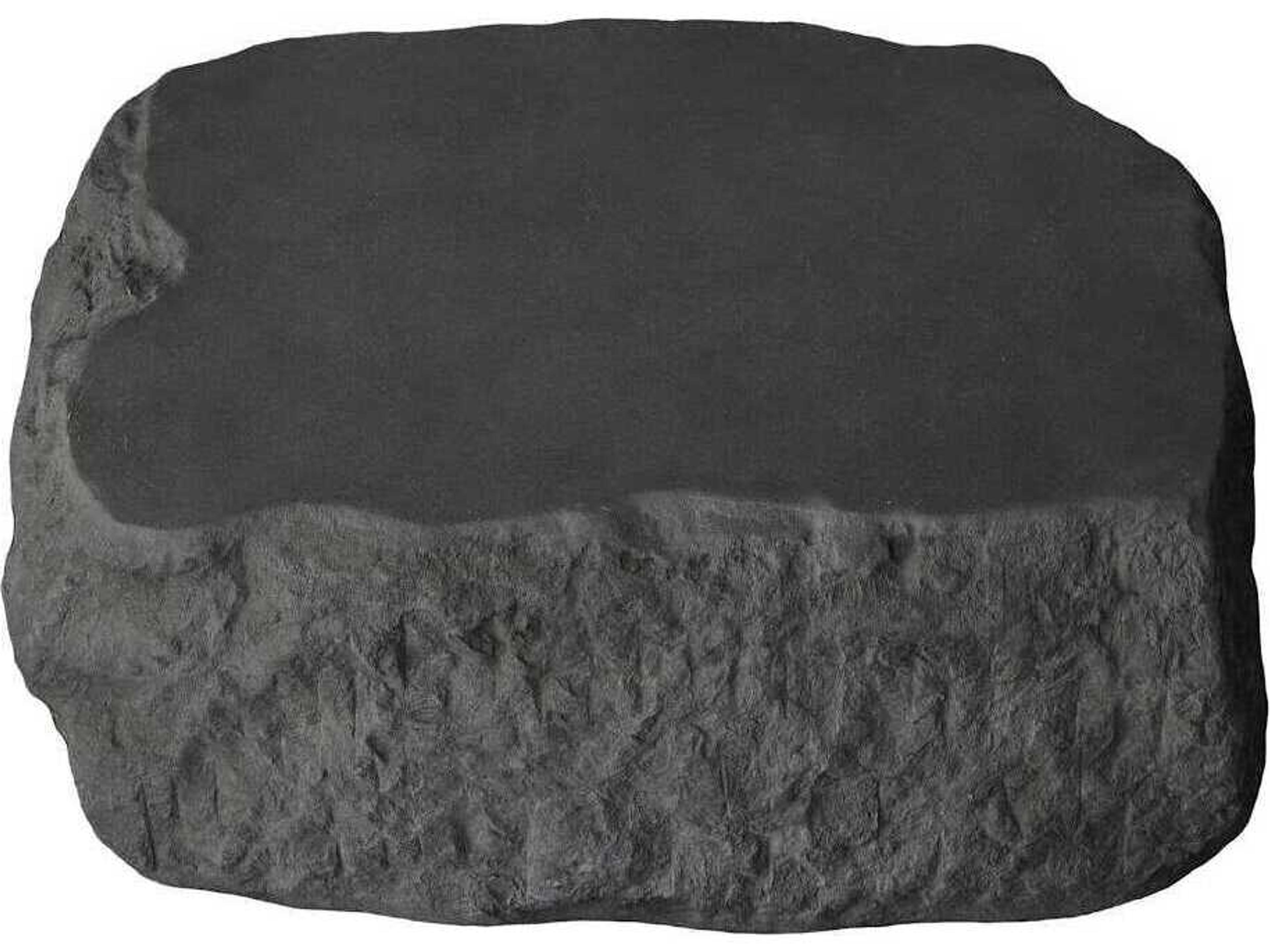 Phillips Collection Quarry Resin Charcoal Stone Gray Coffee Table