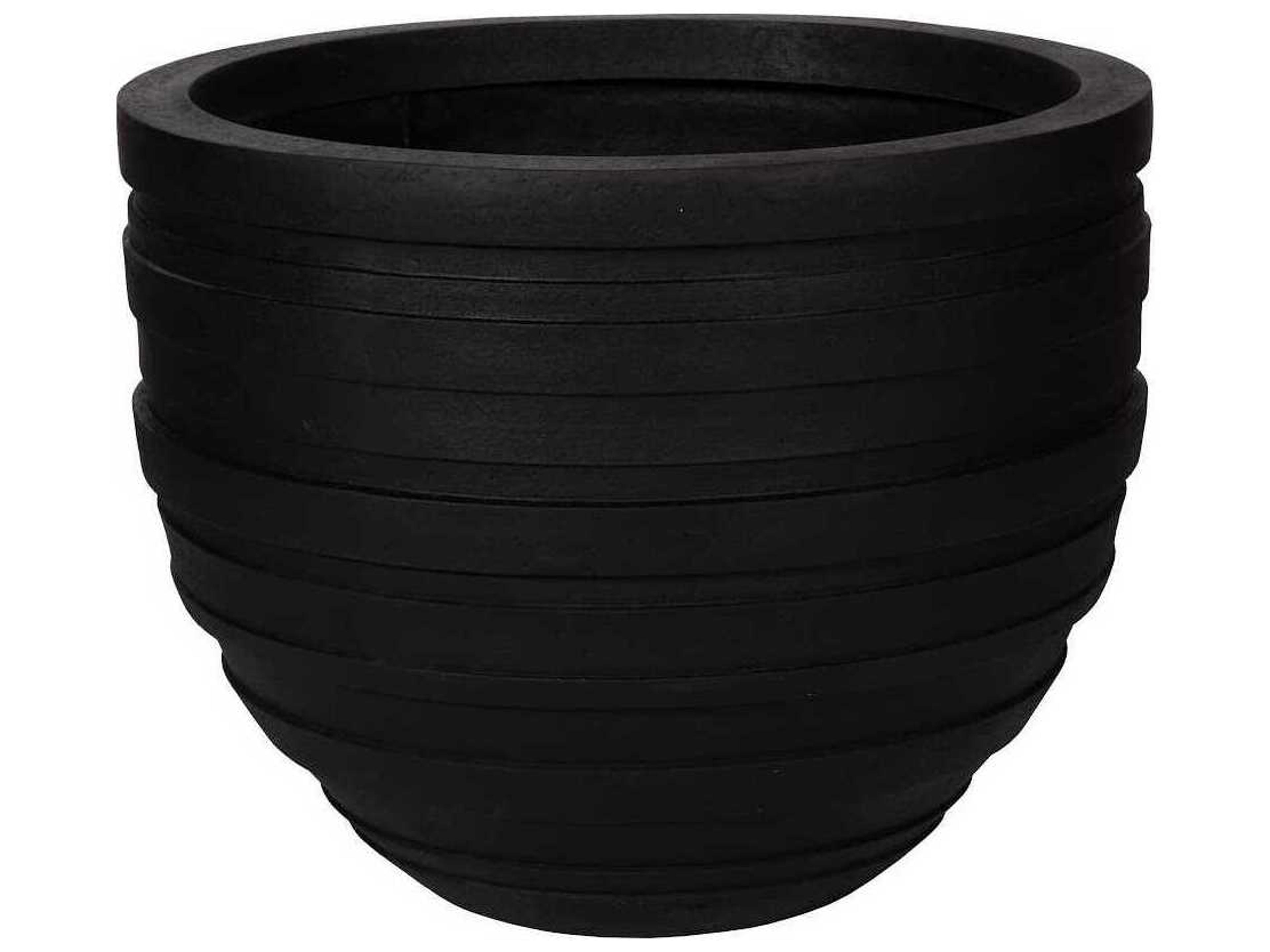 Black Medium June Planter