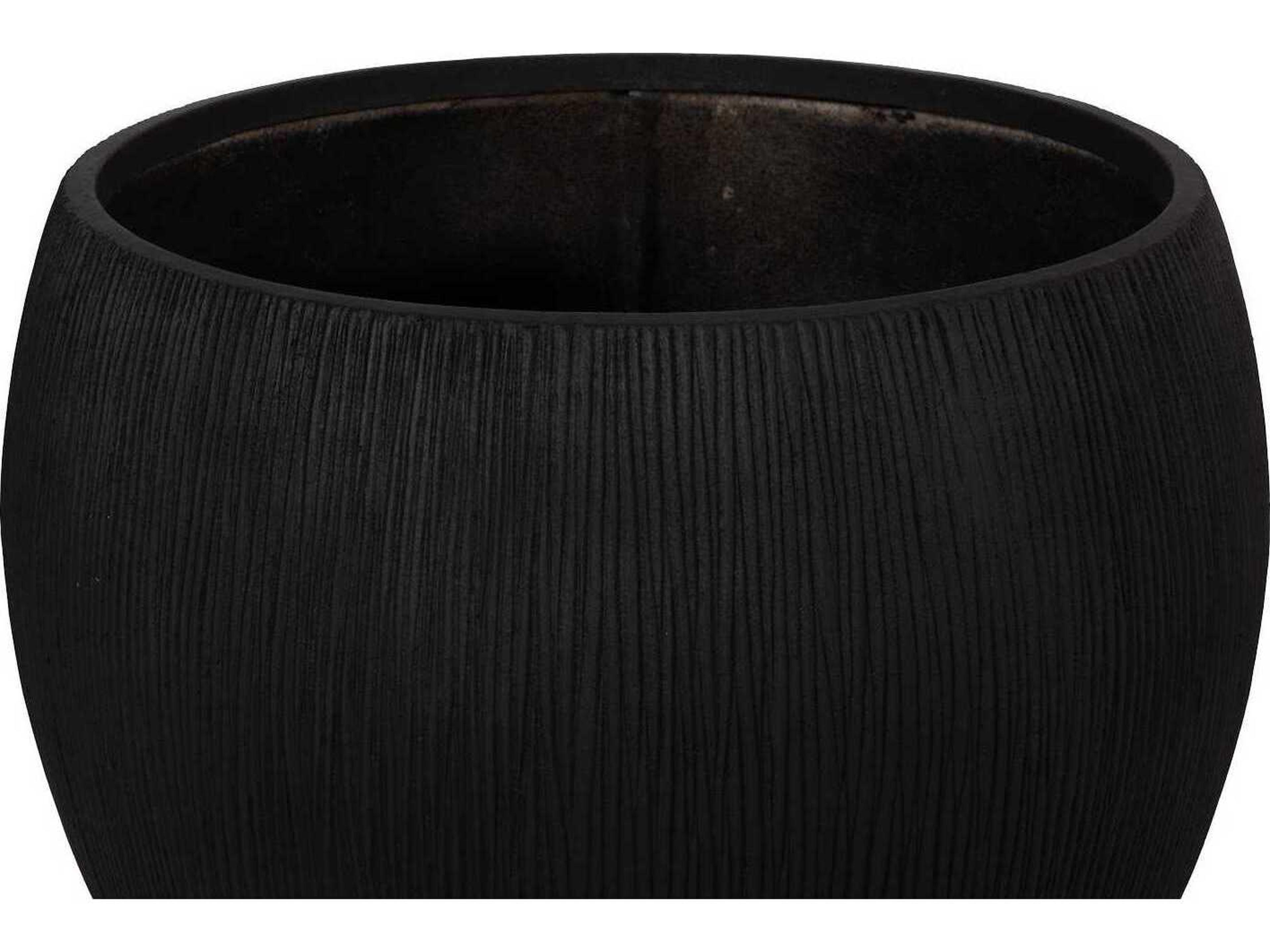 Phillips Collection Black Large Filament Planter