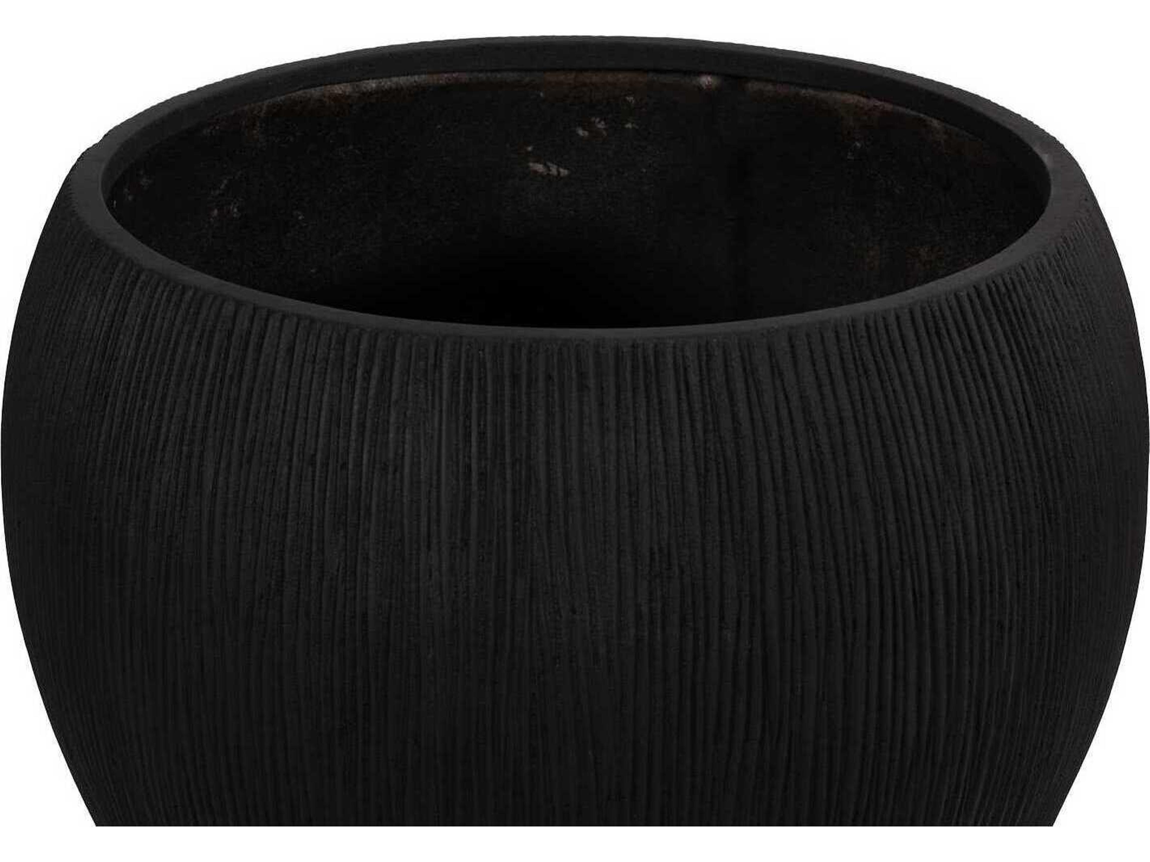Phillips Collection Black Medium Filament Planter