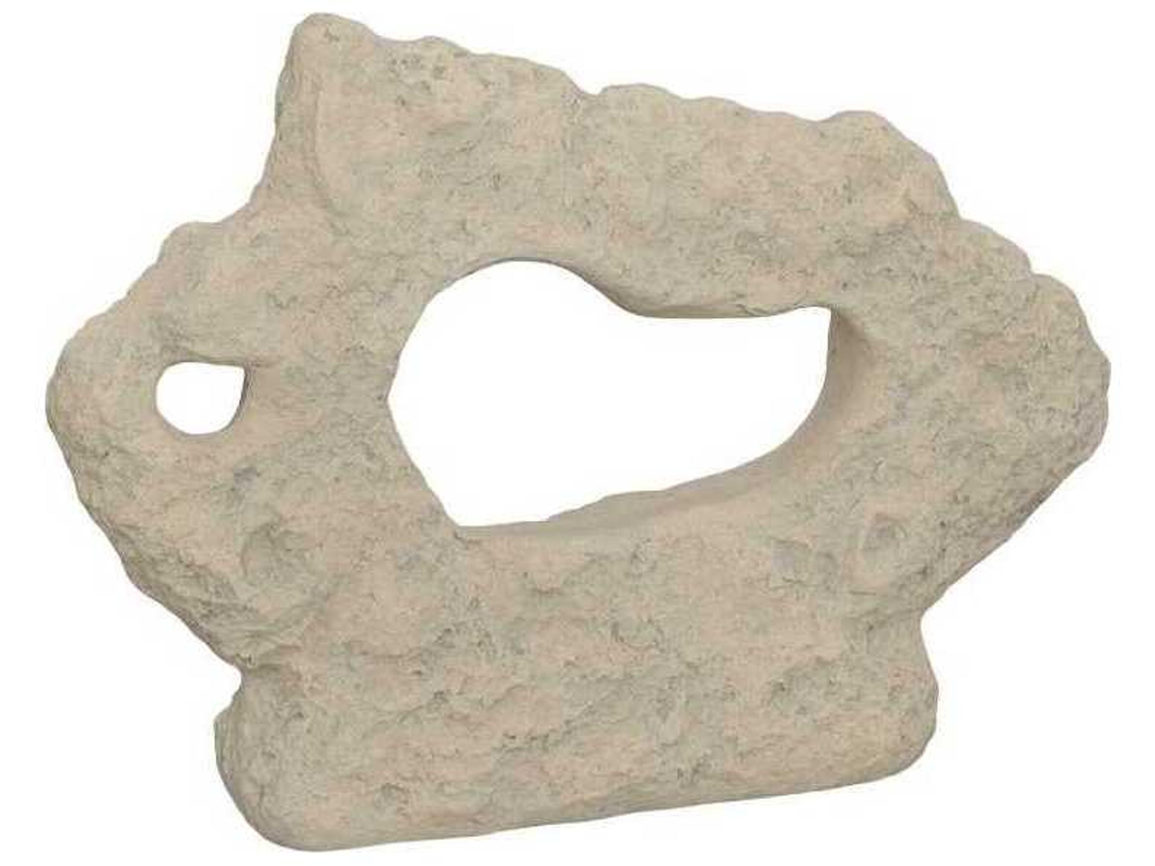 Roman Stone Off White Cast Stone Table Top Sculpture