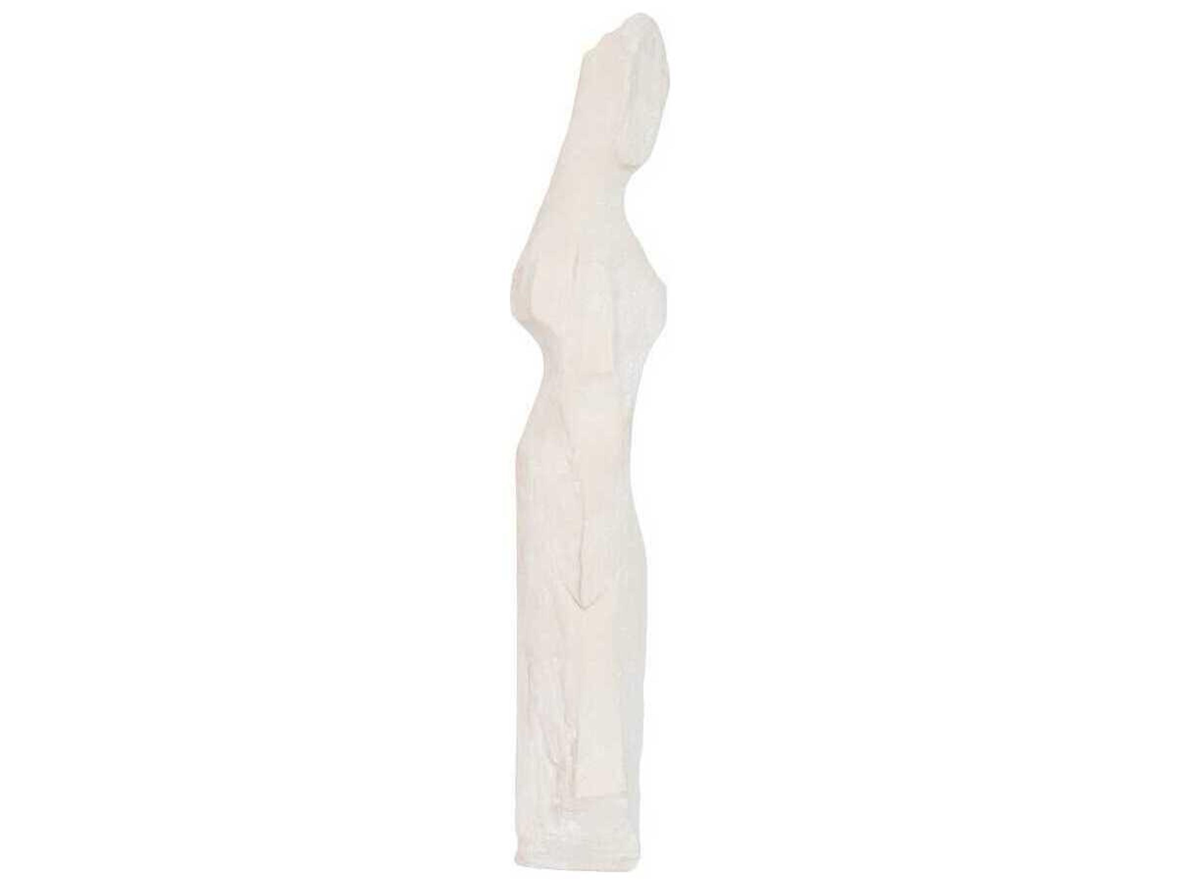 Cast Women Wall Art in Roman Stone Abstract Sculpture