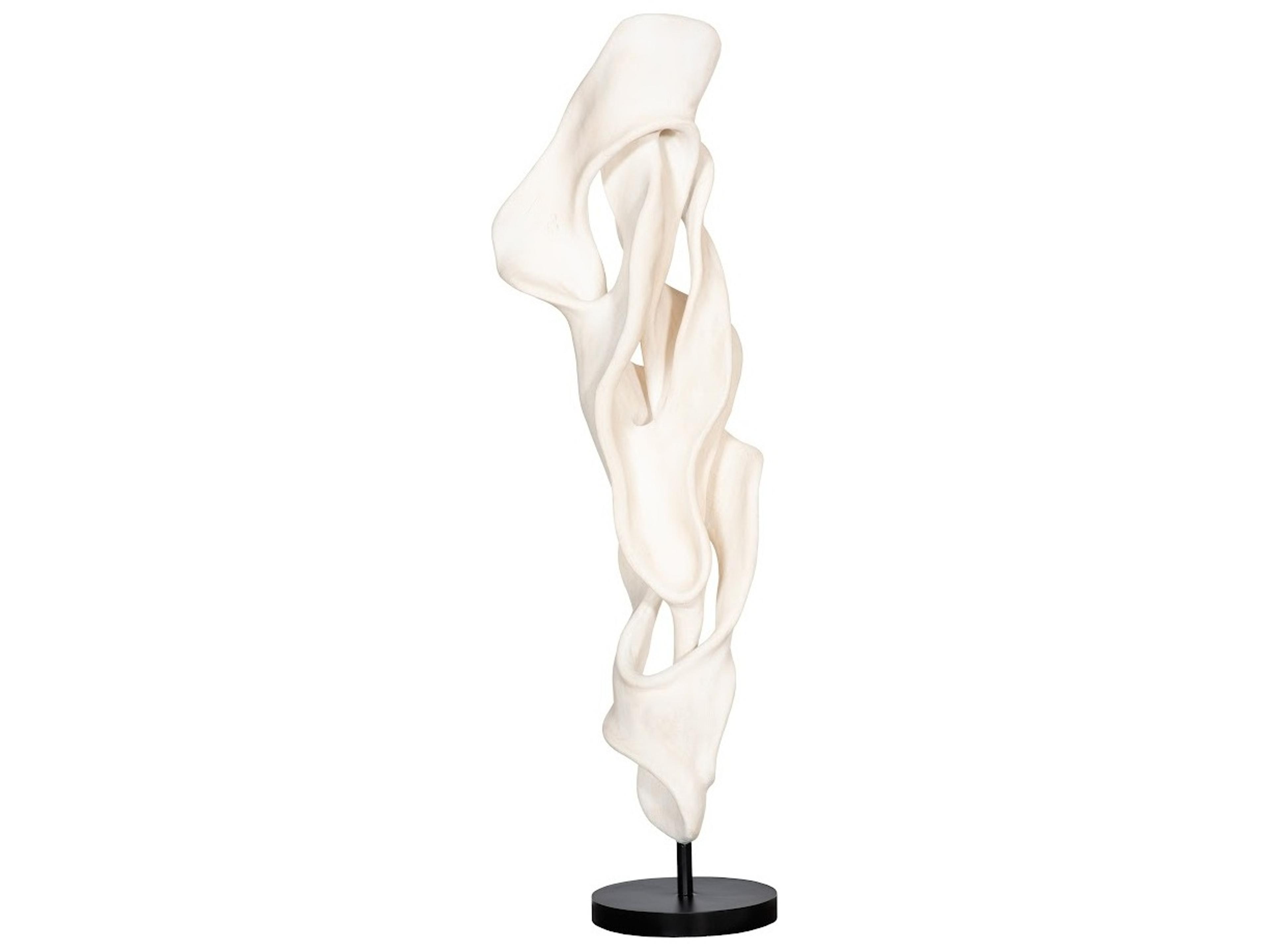 Cast Dancing Sculpture Faux Bleached