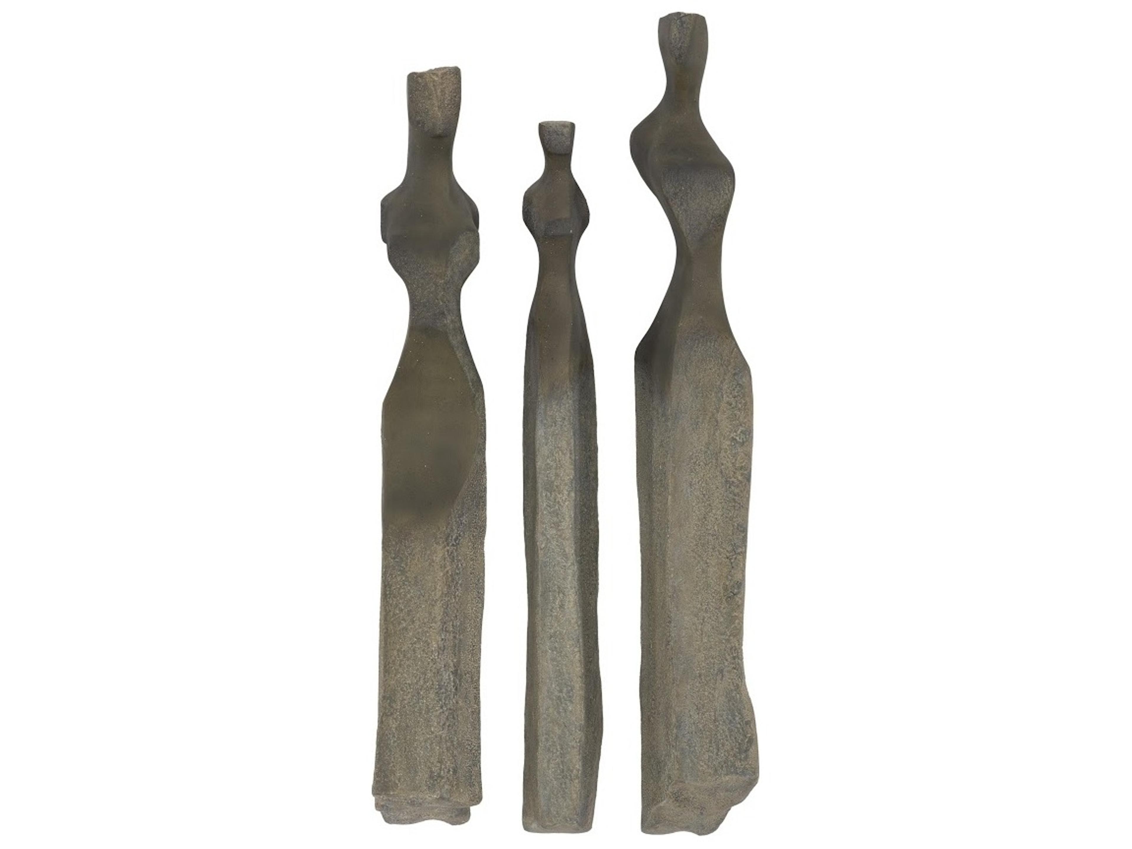 Cast Women Wall Art in Set of 3