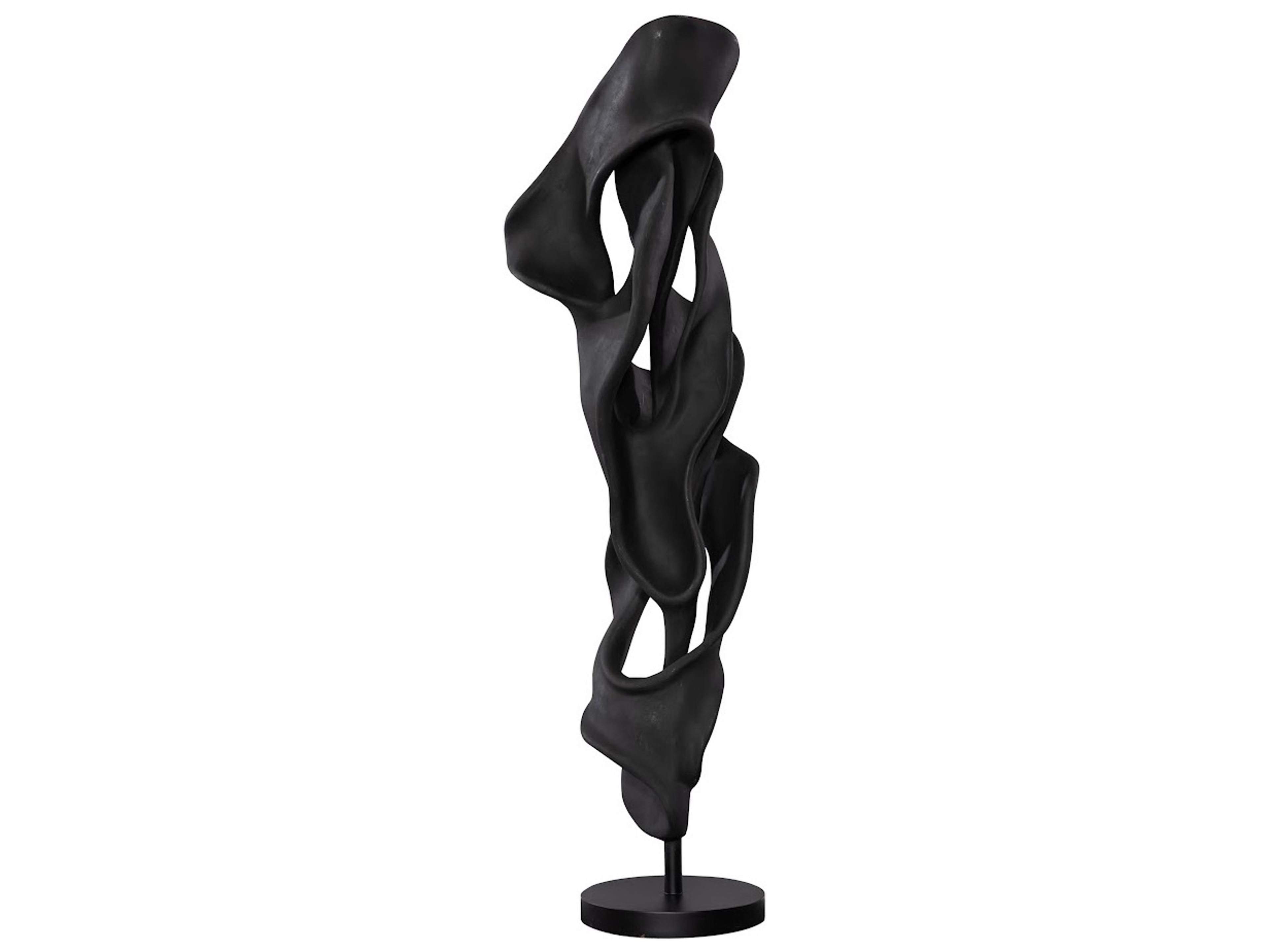 Cast Dancing Sculpture Coupé in Charcoal Black