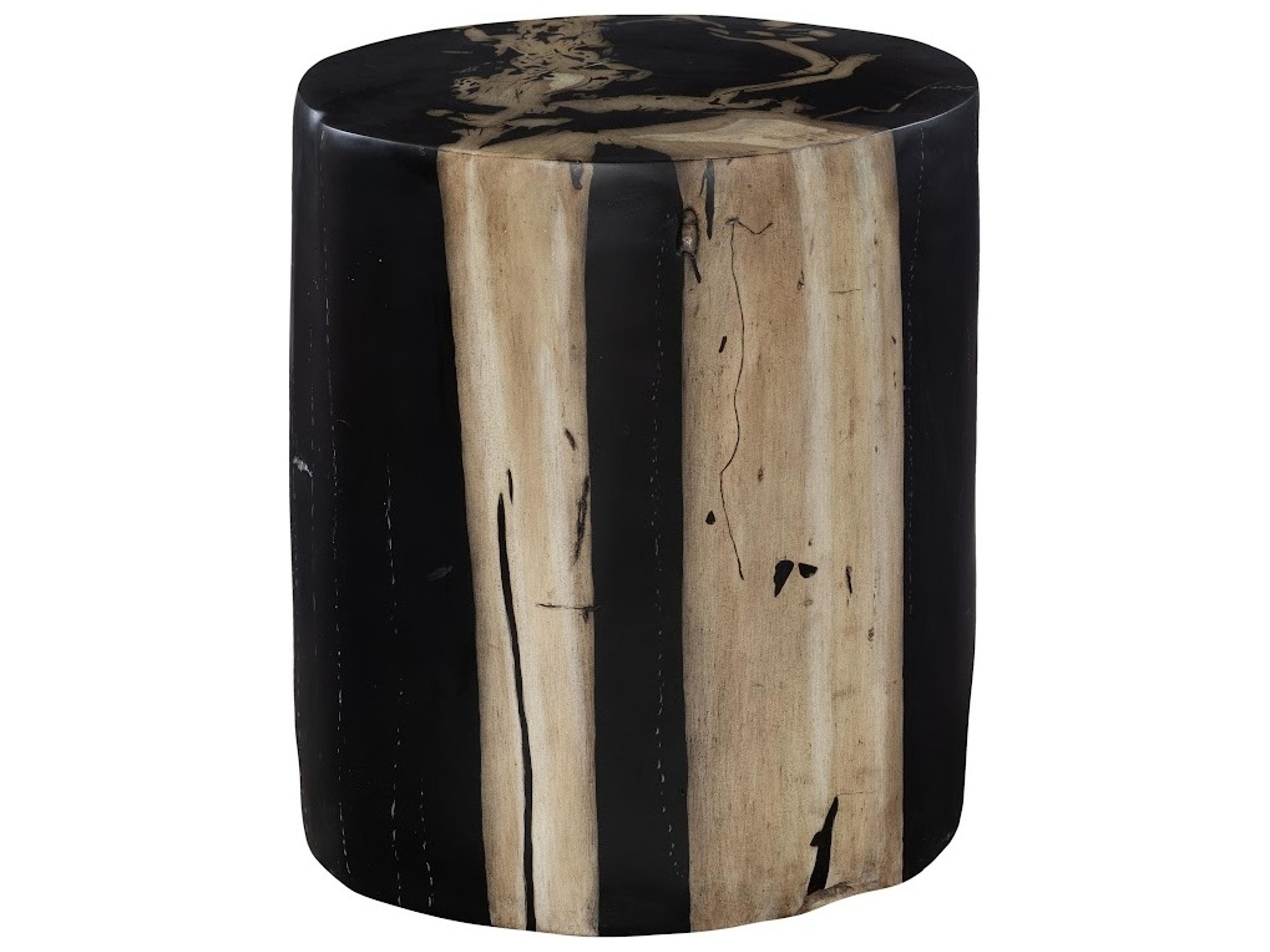 Cast Petrified Wood Stool