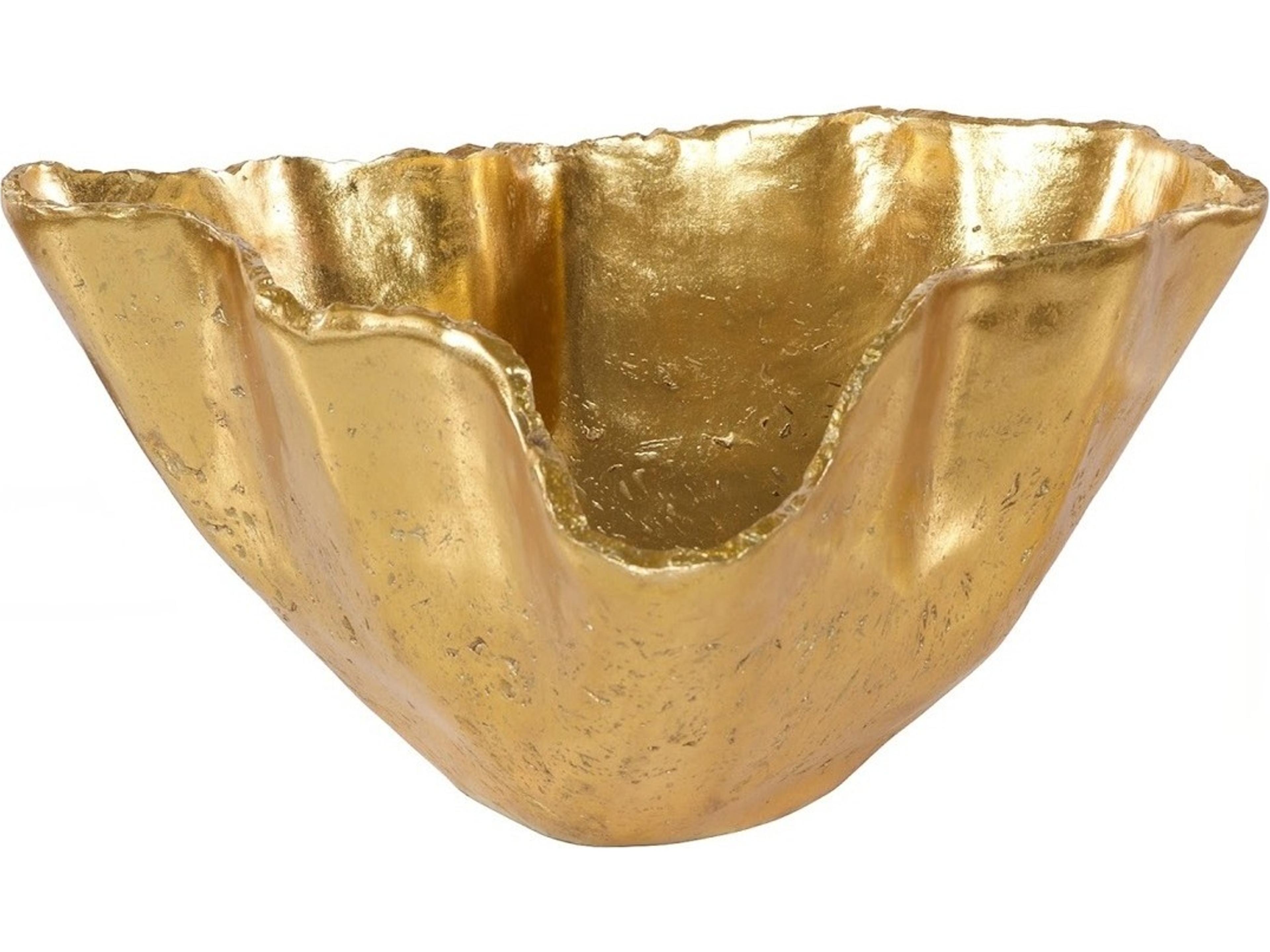 Phillips Collection Gold Leaf Decorative Plate