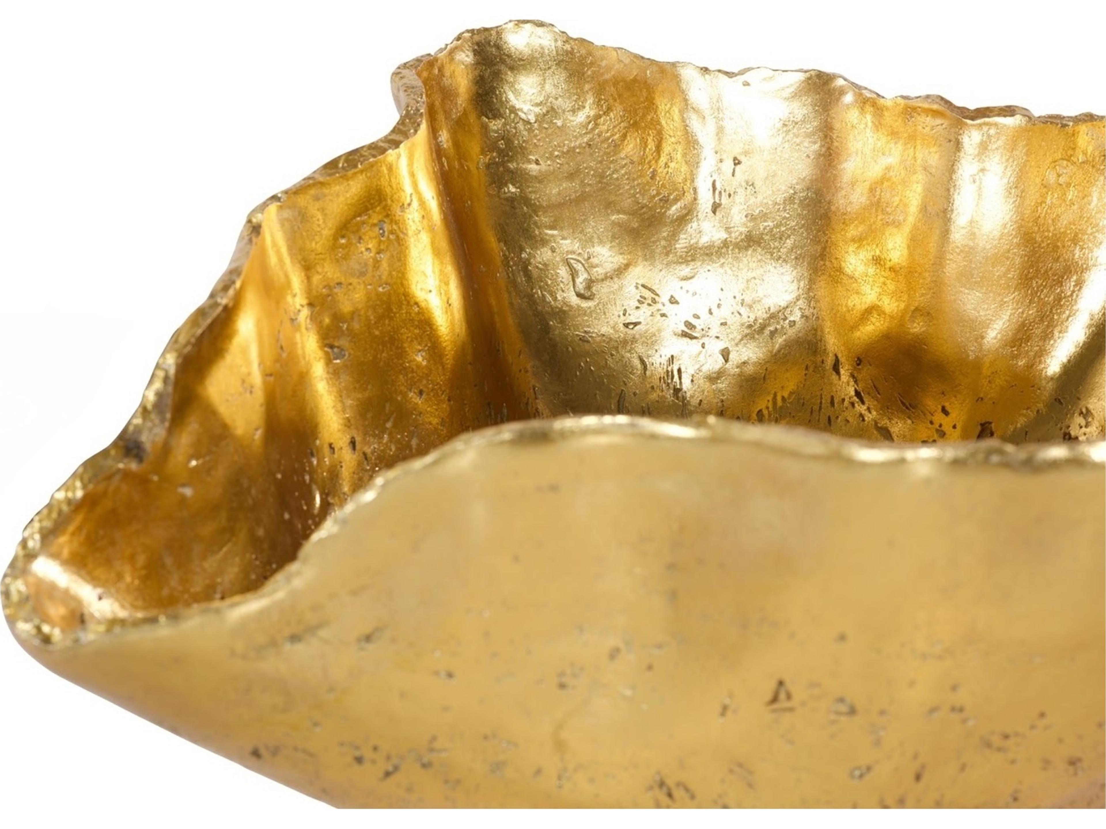 Phillips Collection Gold Leaf Decorative Plate