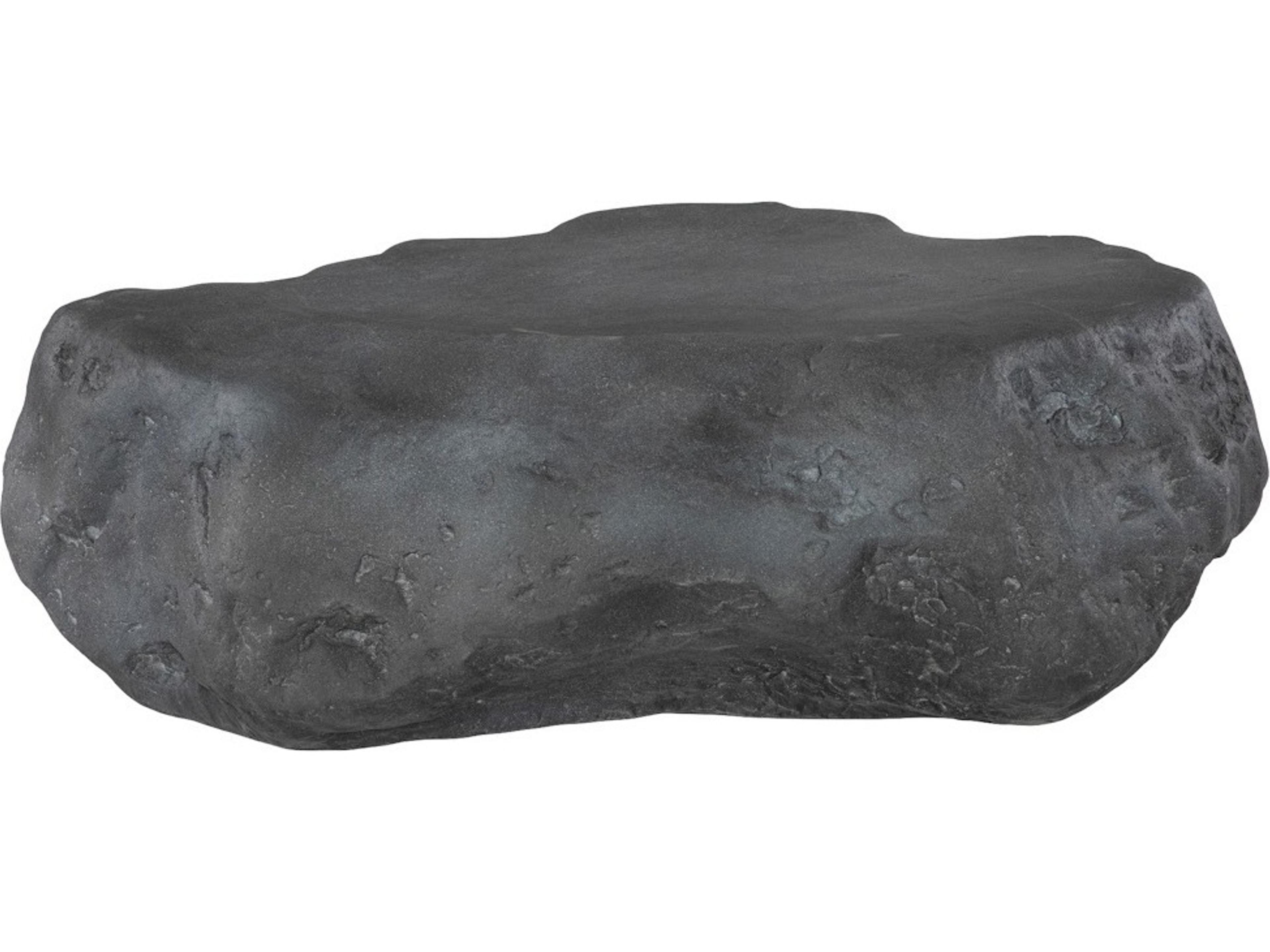 Resin Gray Charcoal Coffee Table