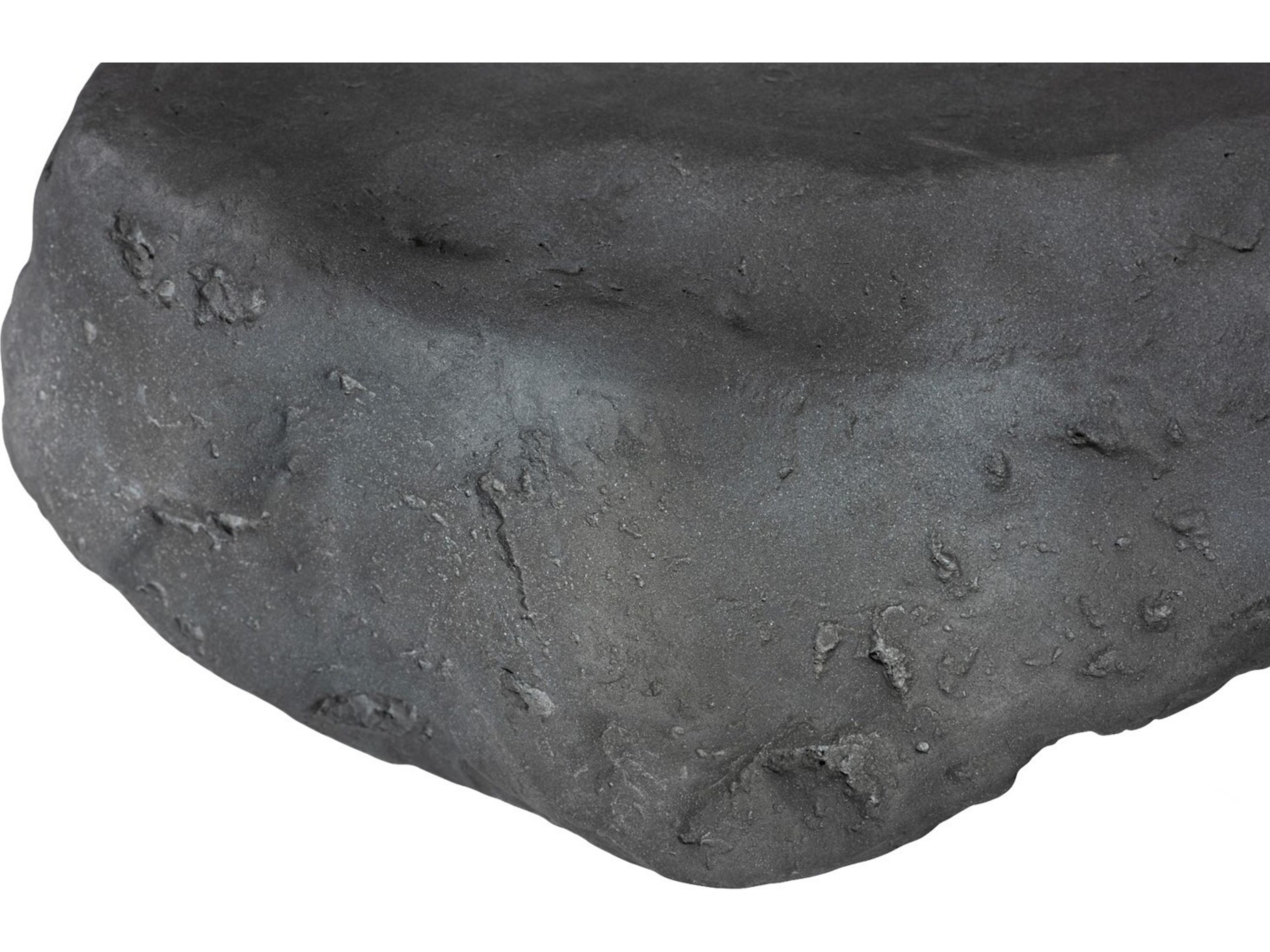 Phillips Collection Resin Gray Charcoal Coffee Table