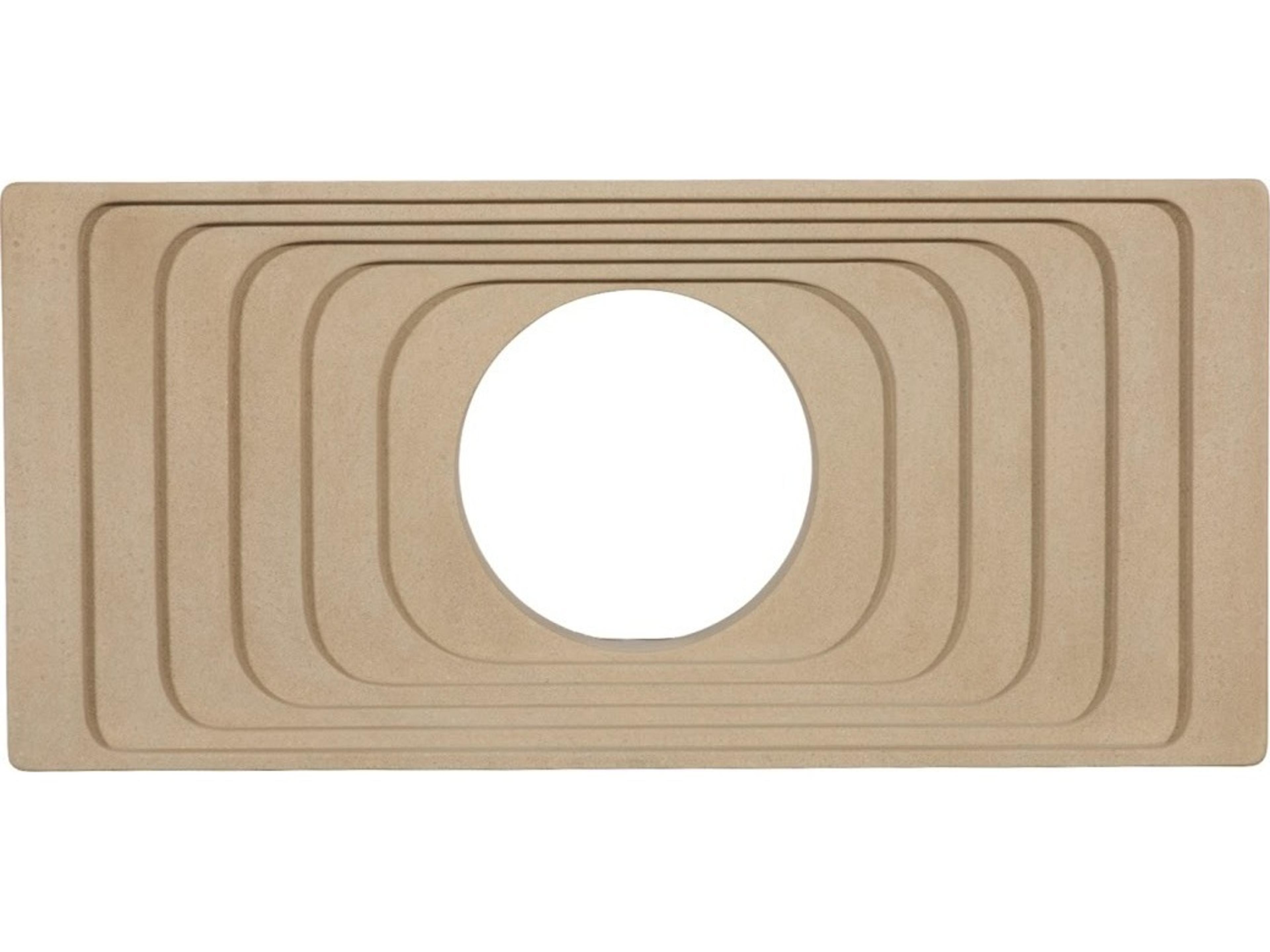 Phillips Collection Rectangular Off White Sand Dune Resin Console Table