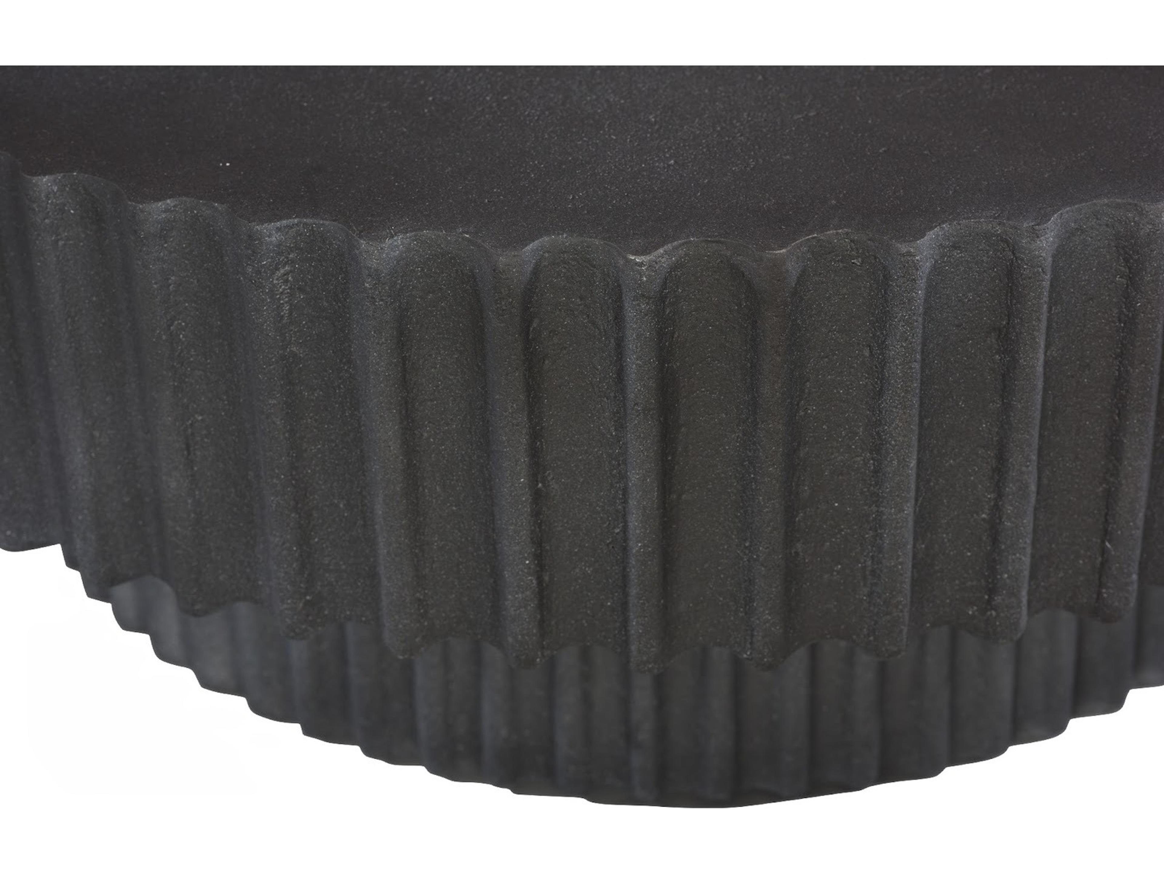 Phillips Collection Round Resin Gray Coffee Table