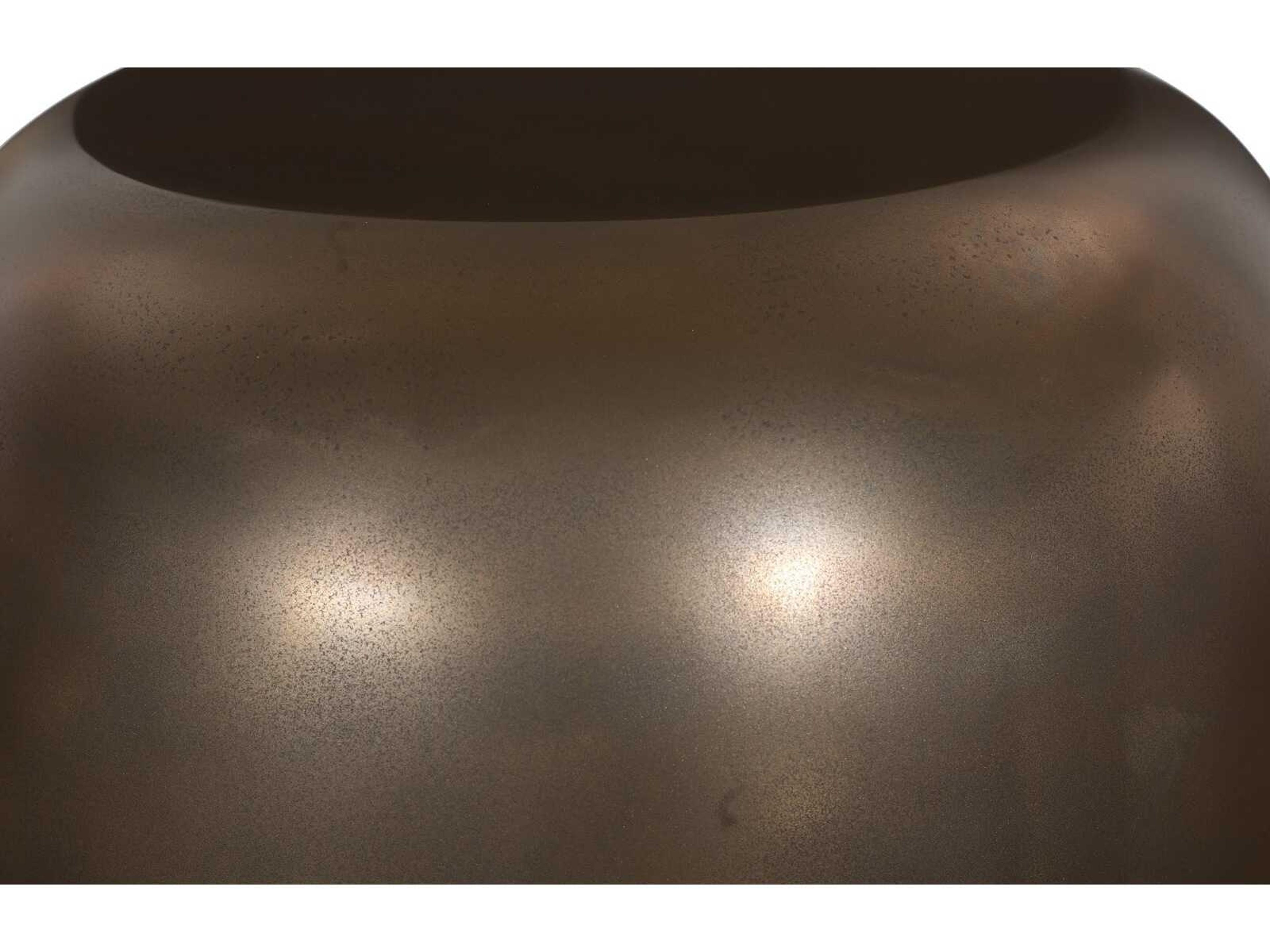 Phillips Collection Stone Bronze End Table