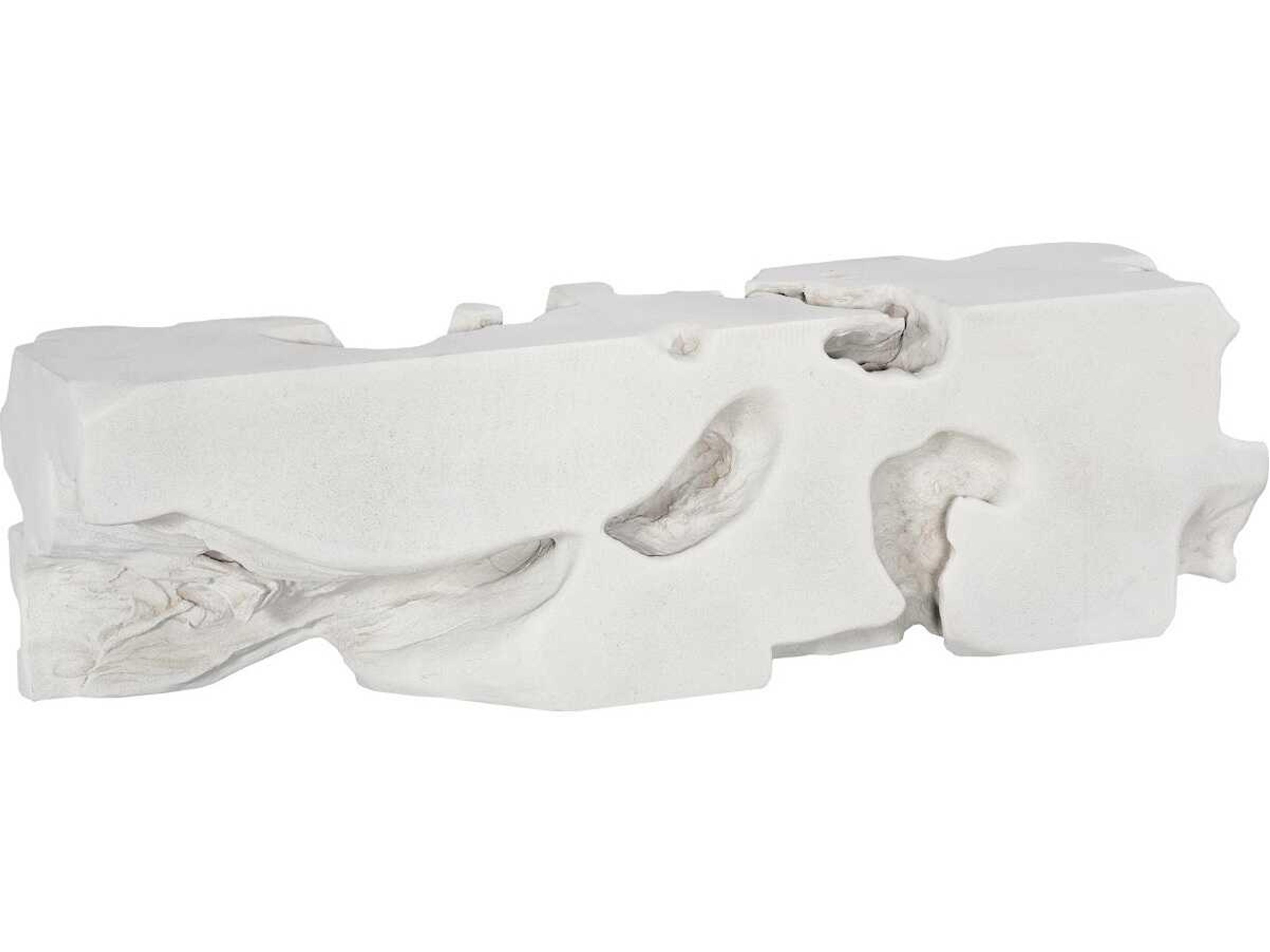 Phillips Collection Freeform Bench in Roman Stone