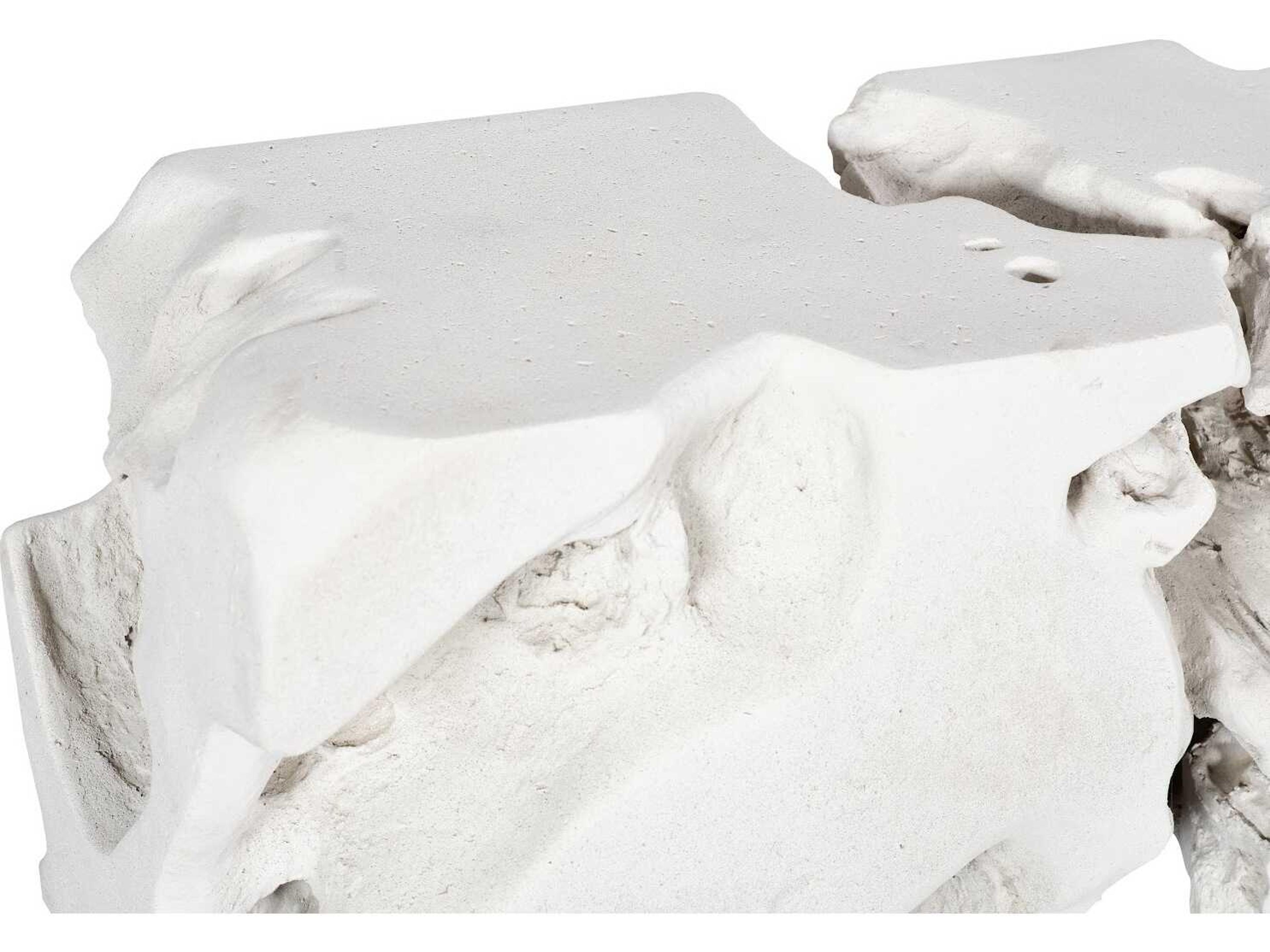 Phillips Collection Freeform Bench in Roman Stone