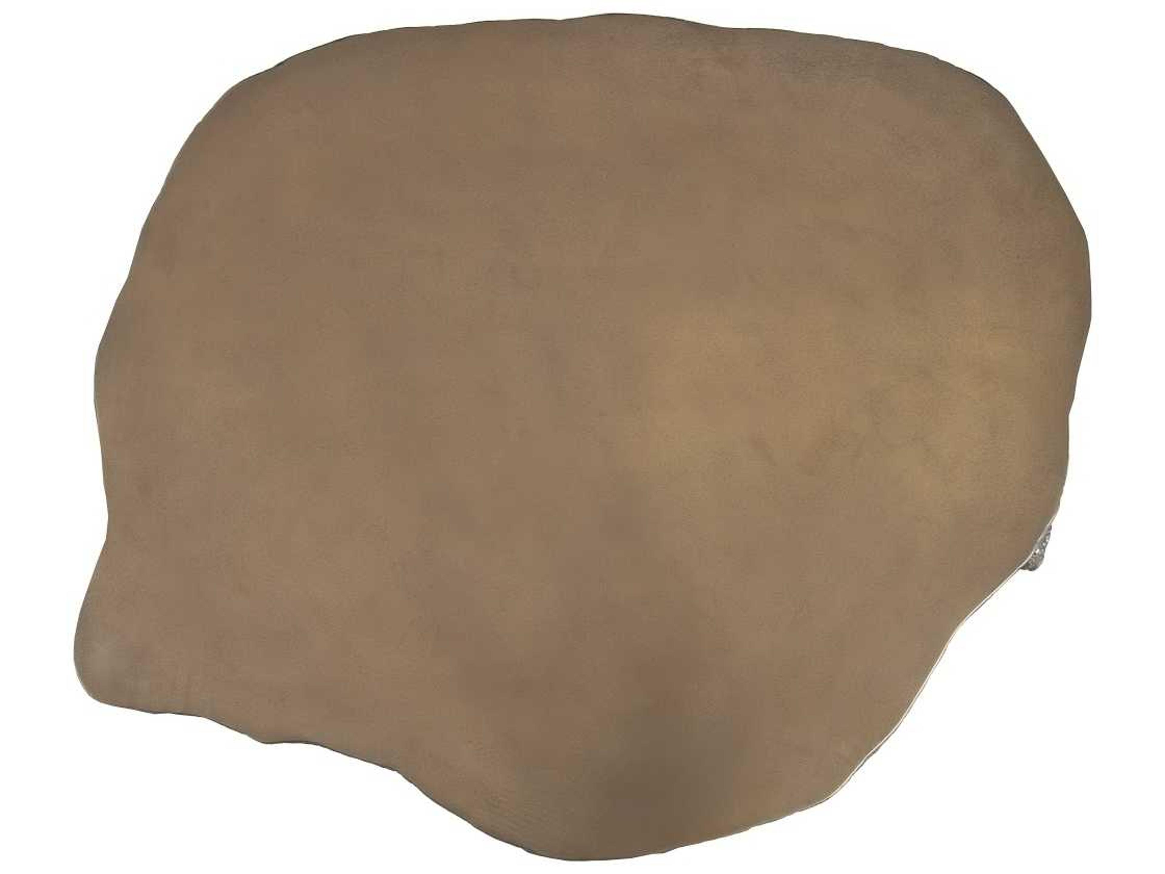 Phillips Collection Bronze Coffee Table