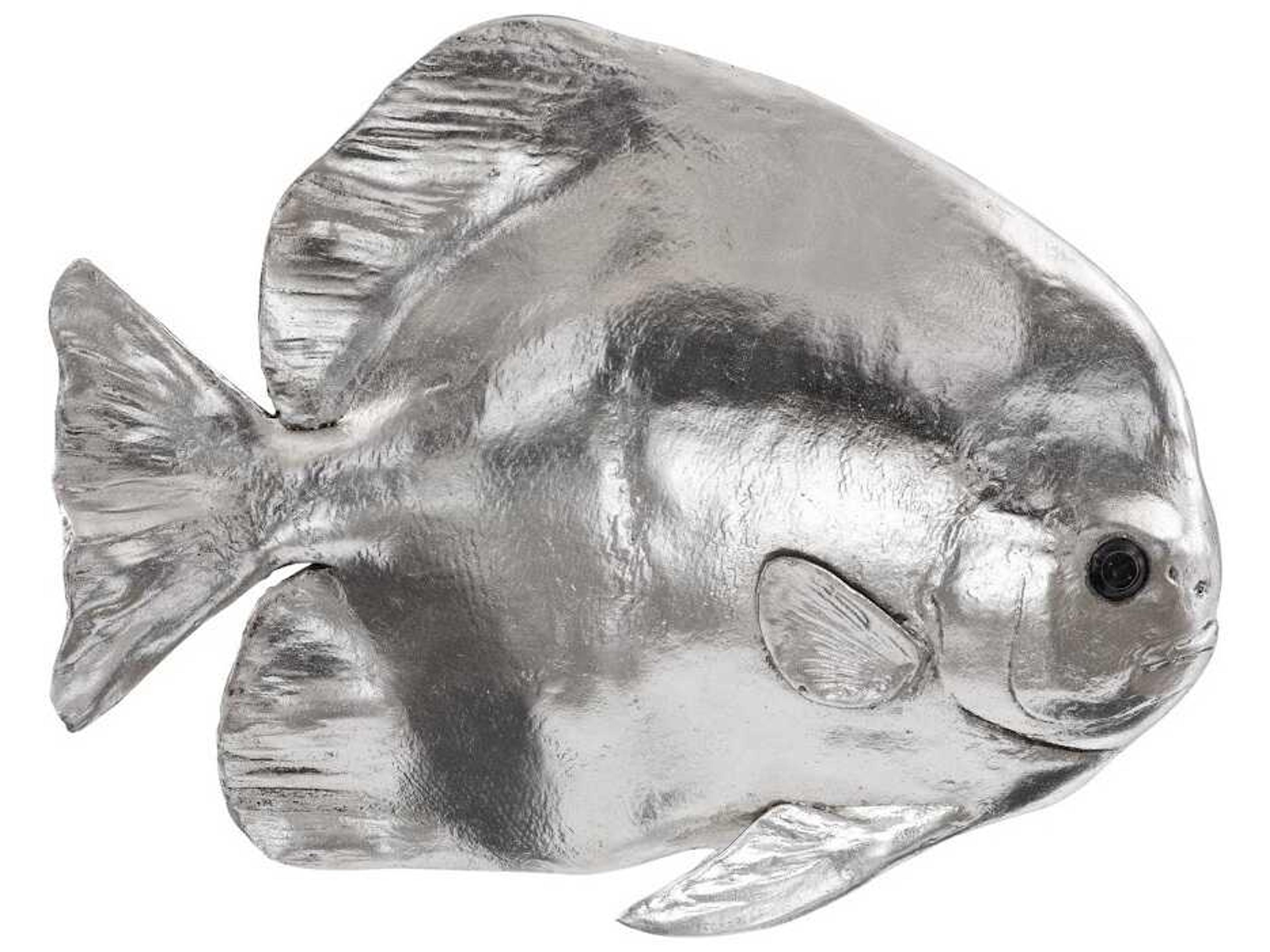 Silver Leaf Australian Batfish 3D Wall Art