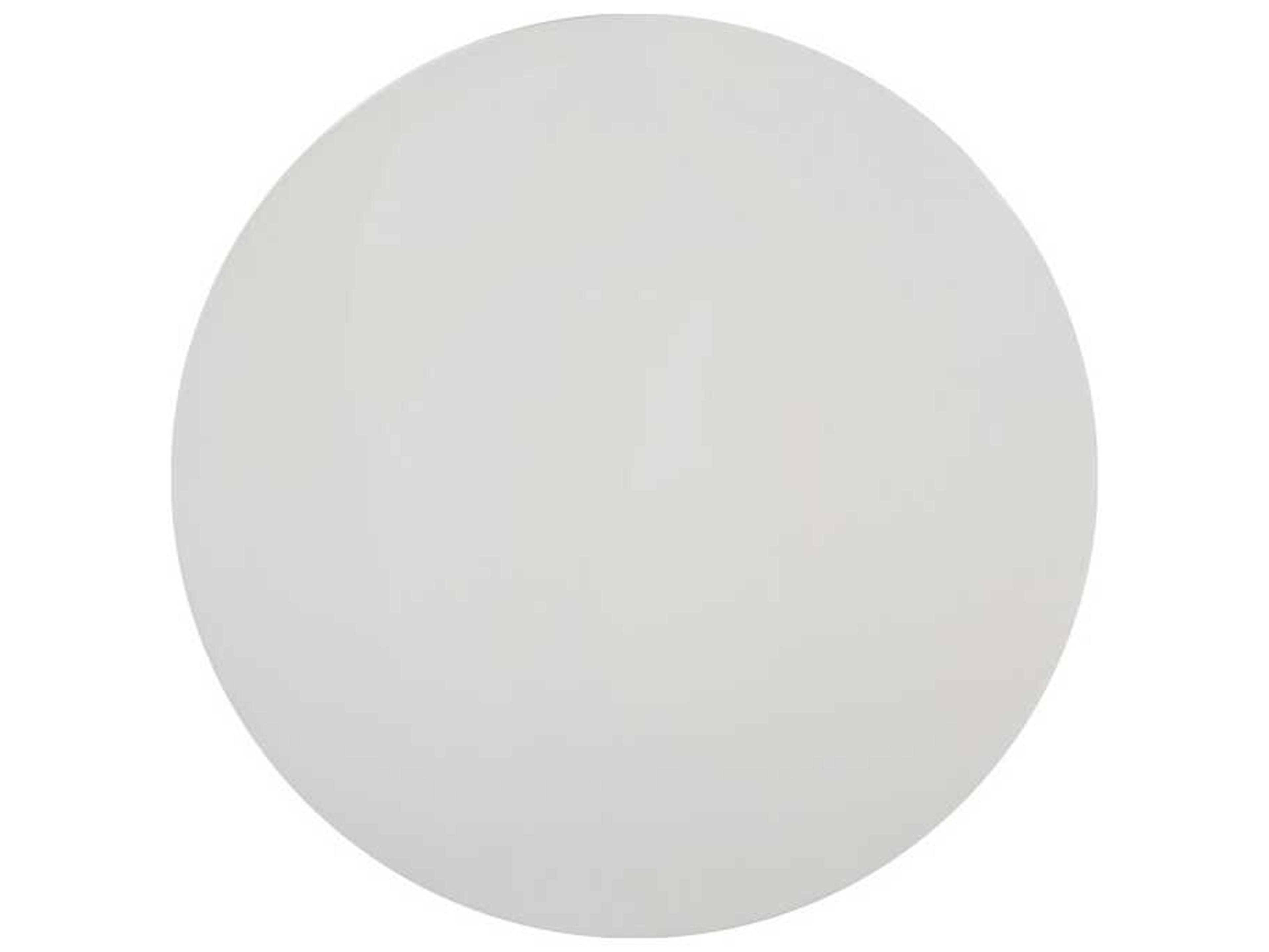 Phillips Collection Outdoor Gel Coat White Accent Stool